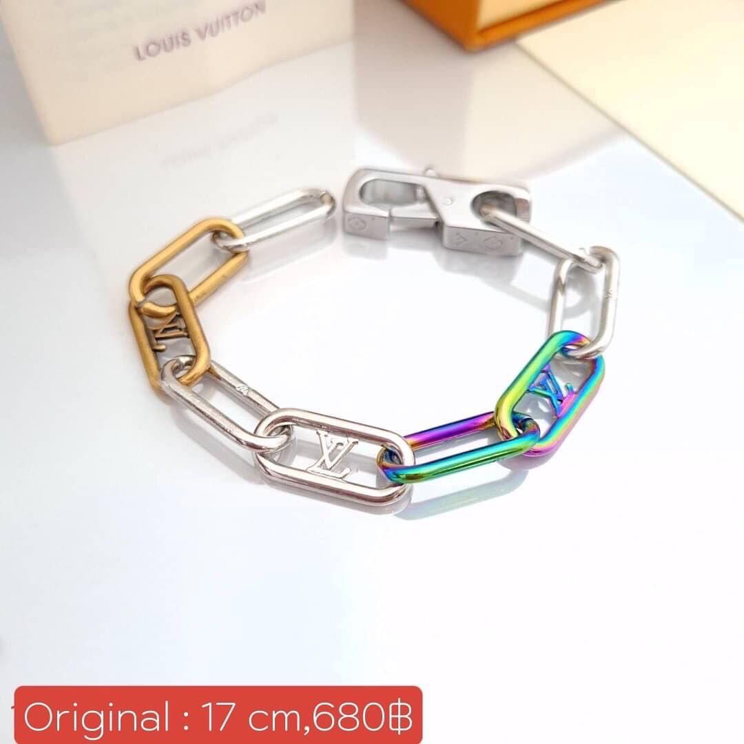 Louis Vuitton Chain Bracelet Monogram Rainbow