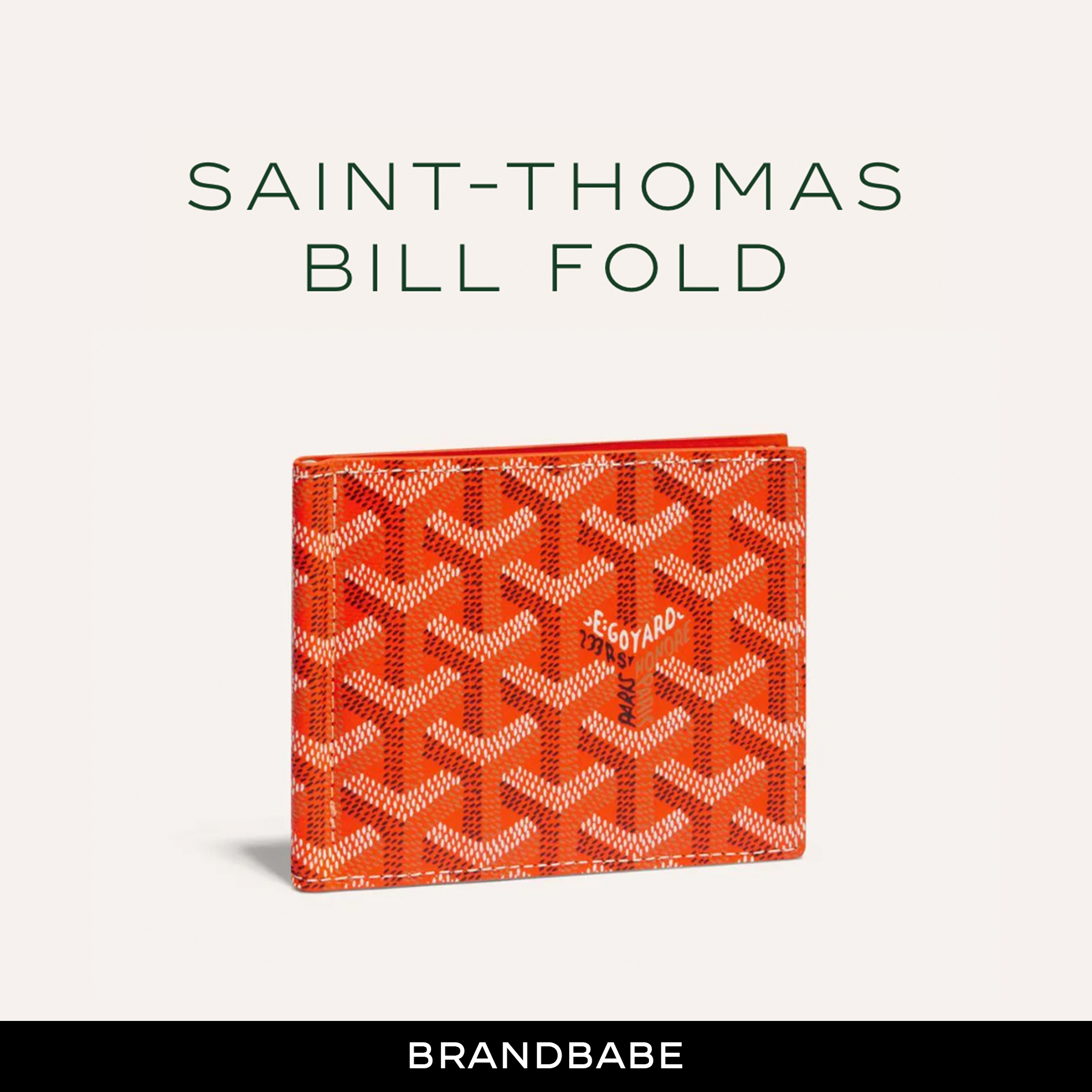 GOYARD Saint-Thomas Bill Fold Money Clip