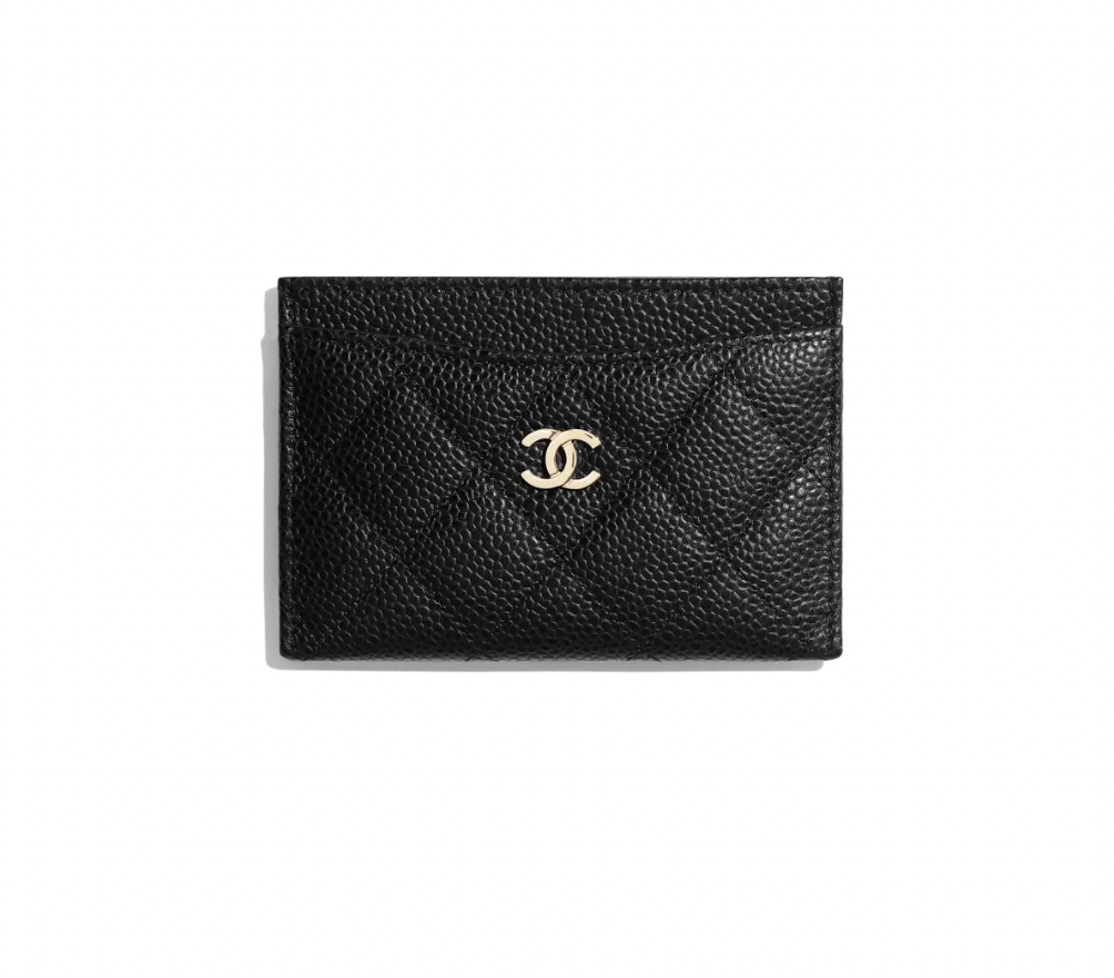 CHANEL Card Holder Caviar