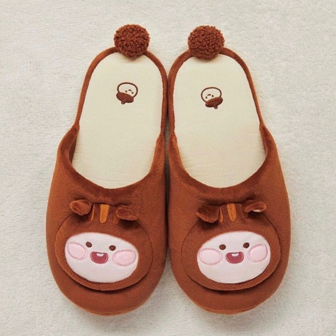 Autumn Slippers Apeach LINE SHOPPING