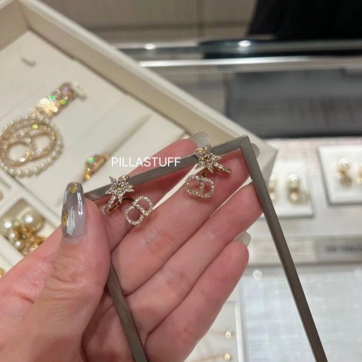 Dior clair d lune earrings cheap