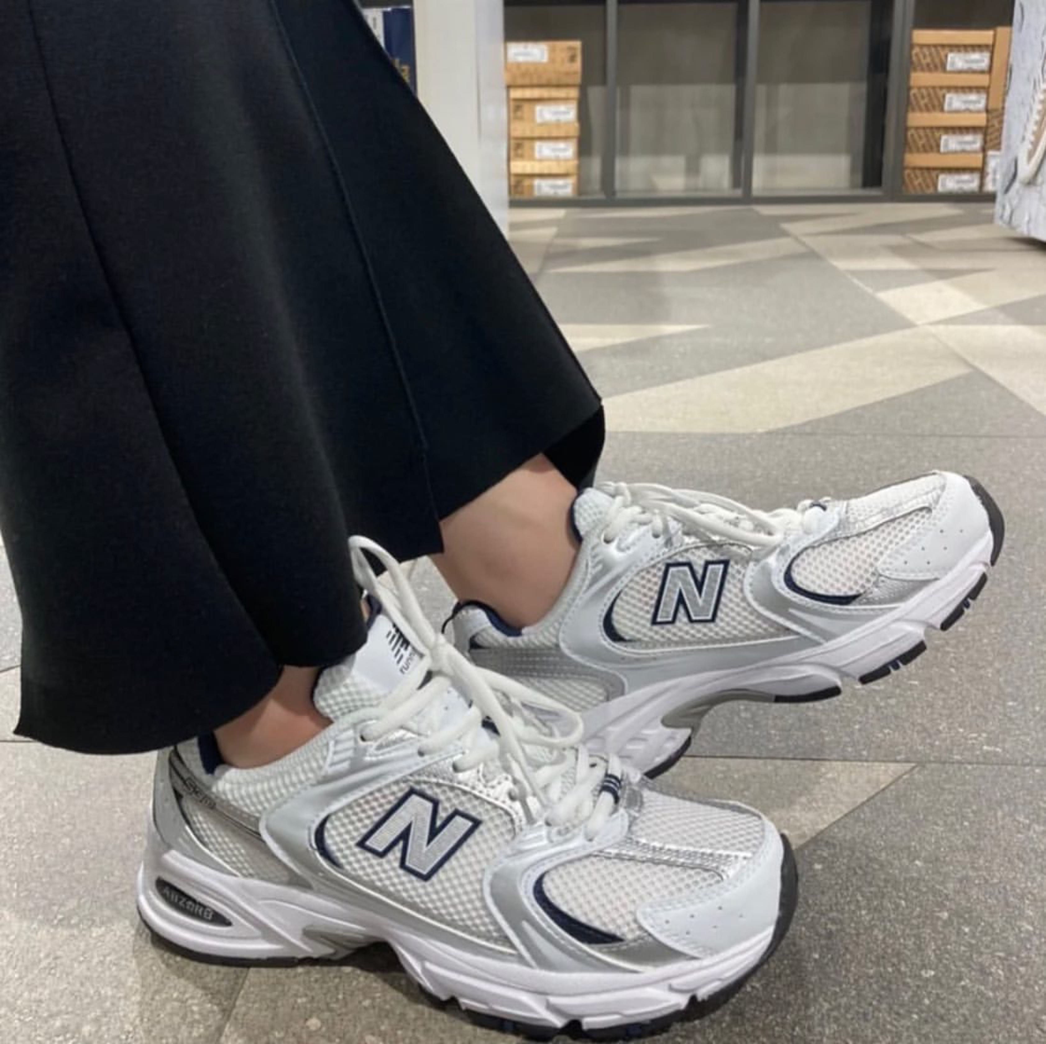New Balance 530 outfit женские