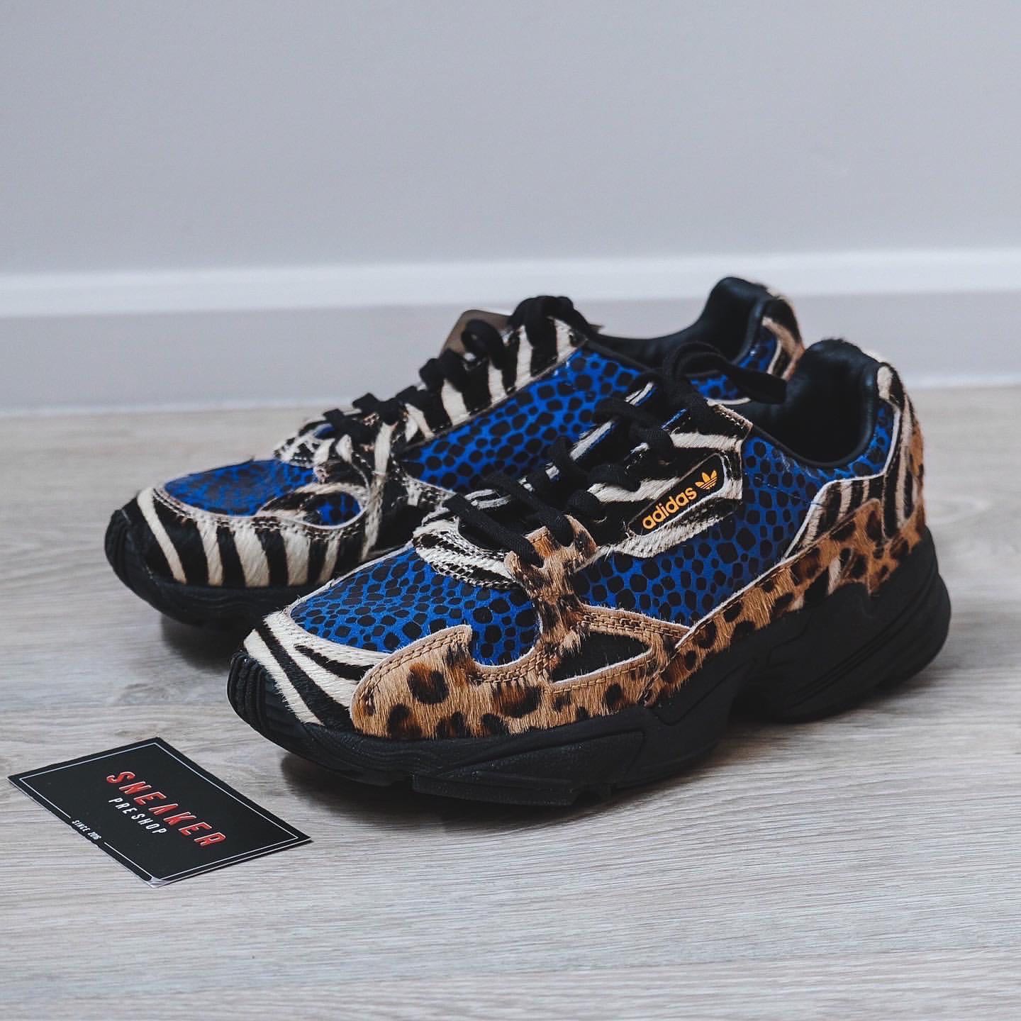 Adidas falcon leopardo hot sale