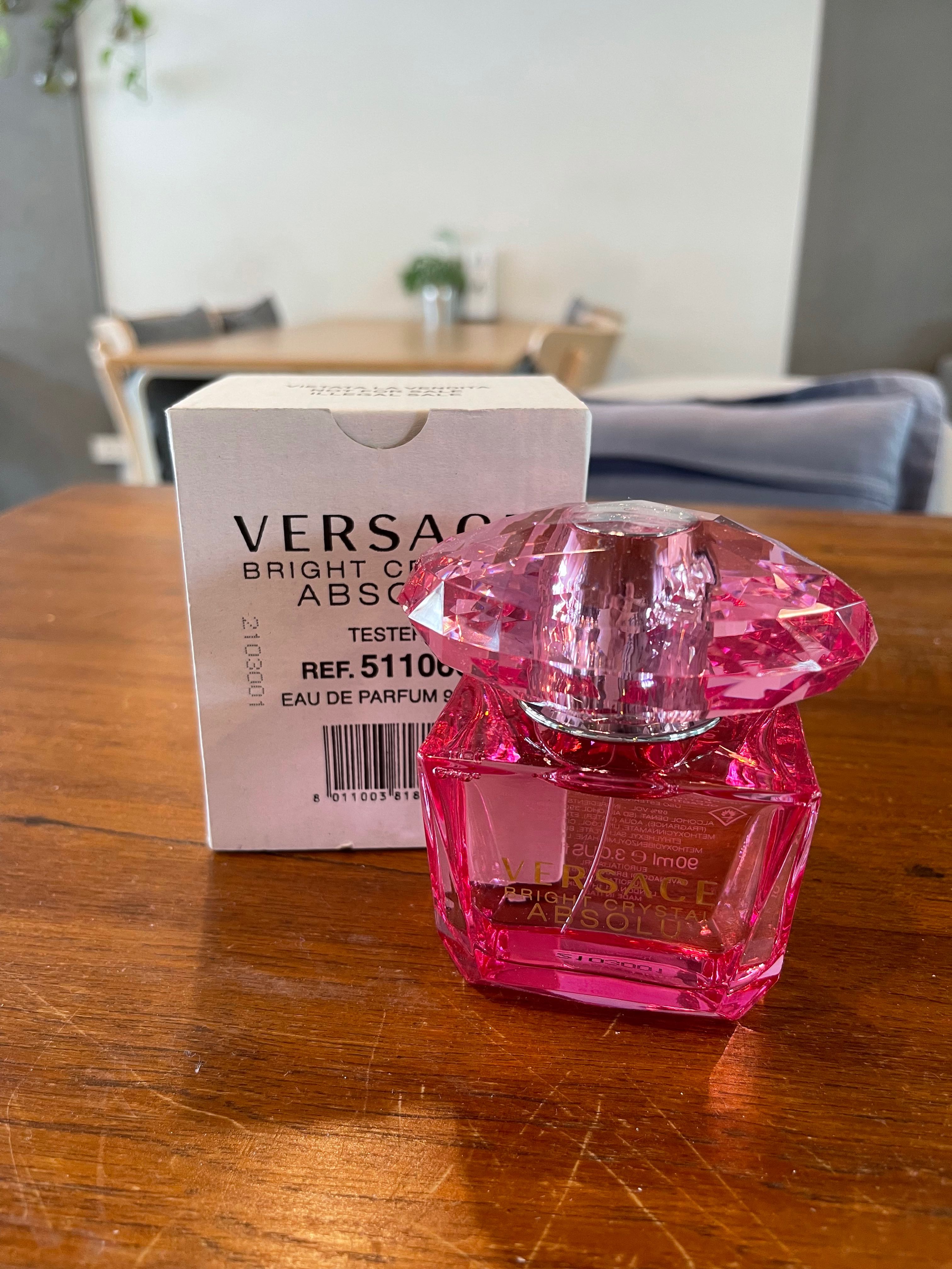 Versace bright crystal cheap absolu 90ml tester