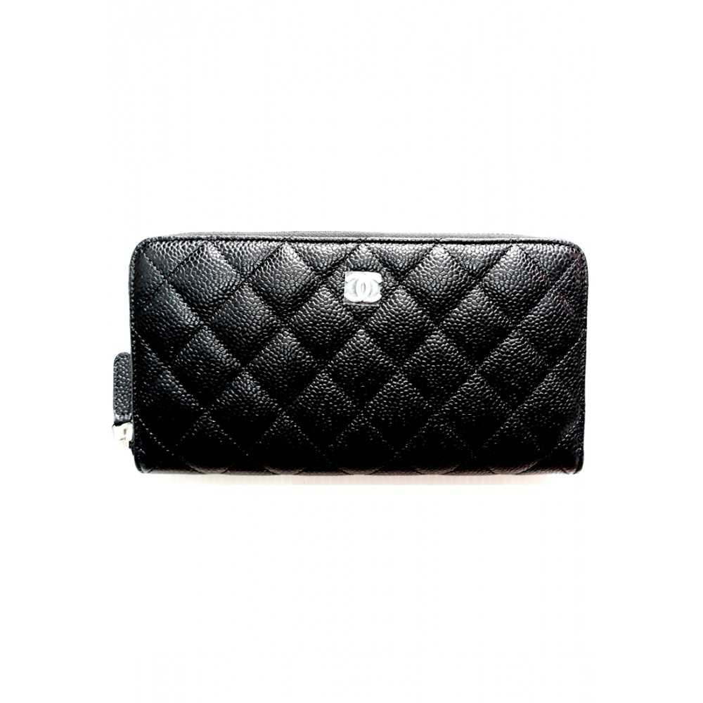 Chanel zippy new arrivals wallet black caviar