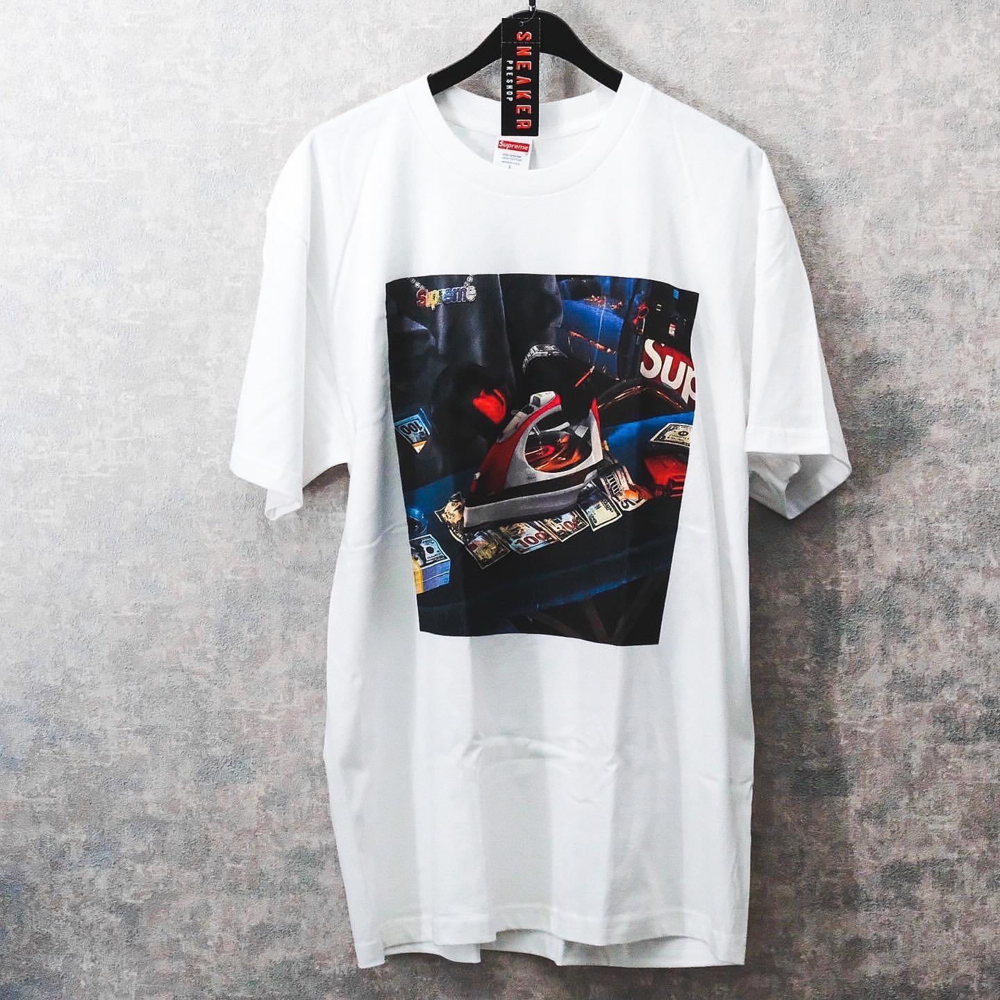 Supreme Gas Tee White LINE SHOPPING
