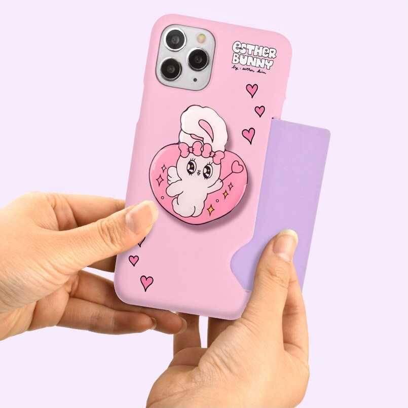 Esther Bunny Hard Case Jelly Tok Set LINE SHOPPING