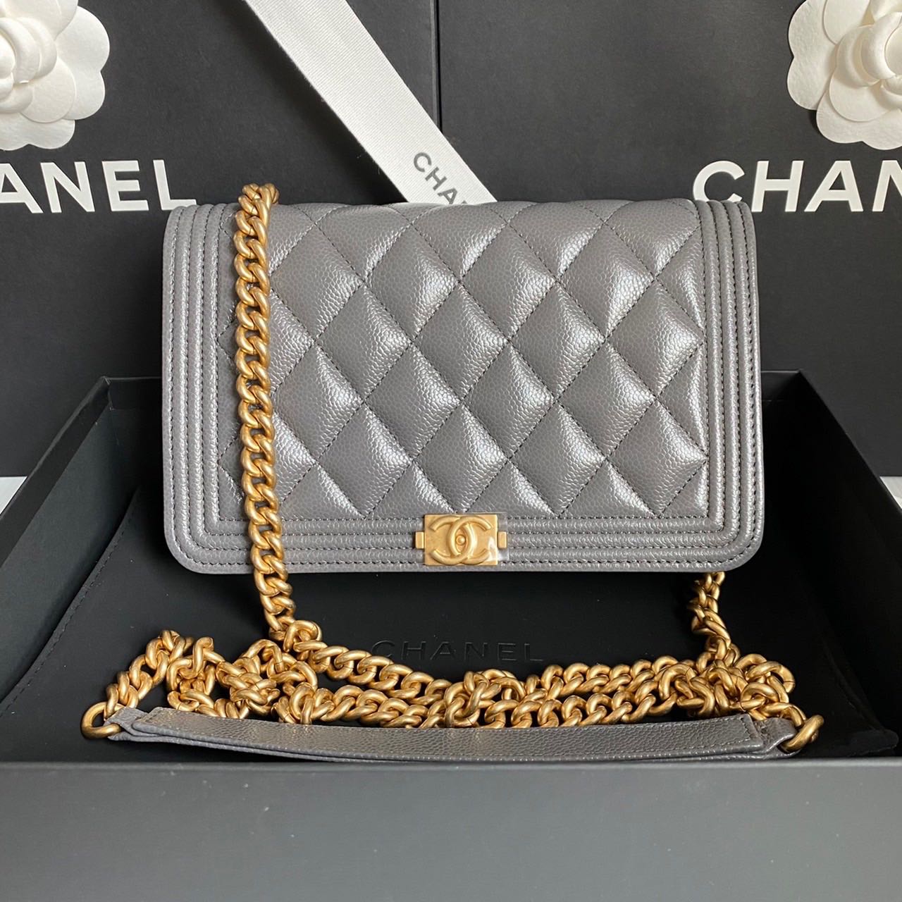 Chanel boy sales woc price 2020