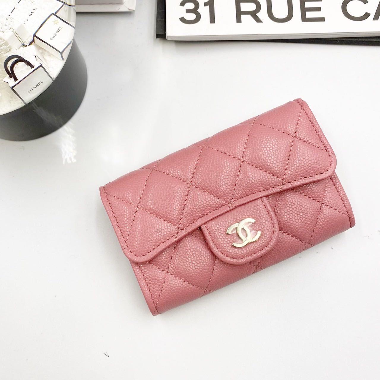 Brand New Authentic Chanel 19 Card Holder – Marzia Empire