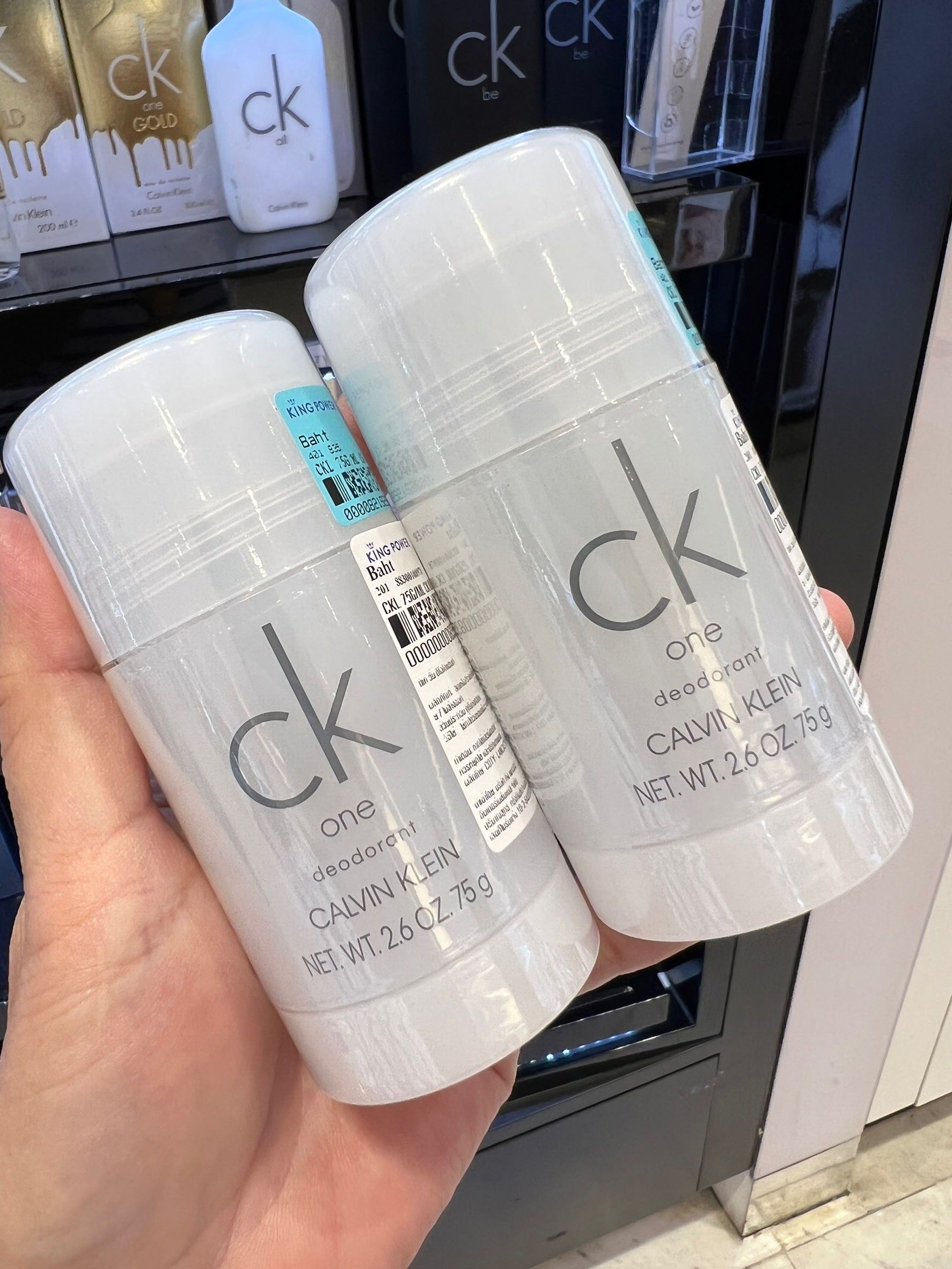 Calvin klein ck one deodorant stick 75g store