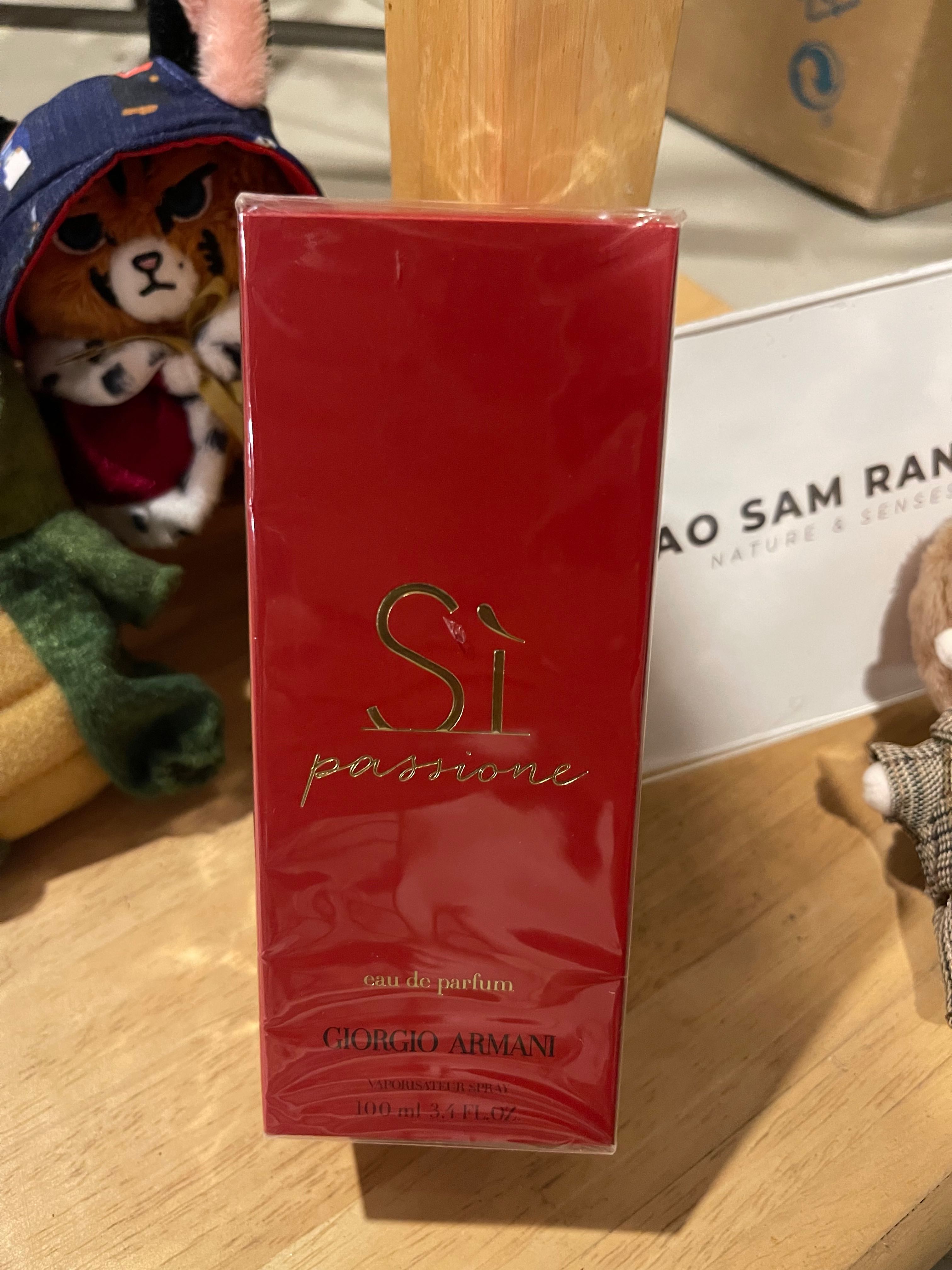 Giorgio armani si passione eau discount de parfum 3.4 fl oz