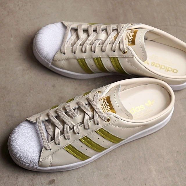 Adidas superstar mule sale