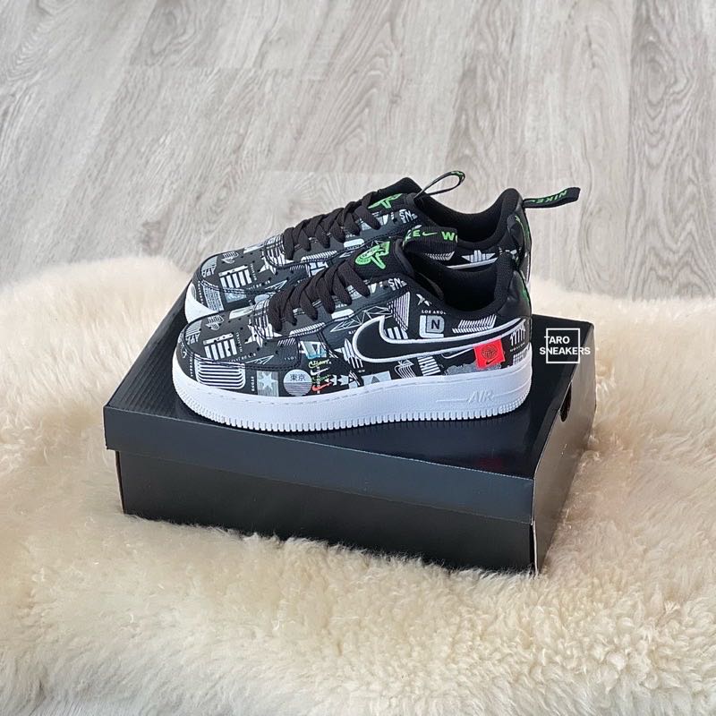 af1 worldwide black