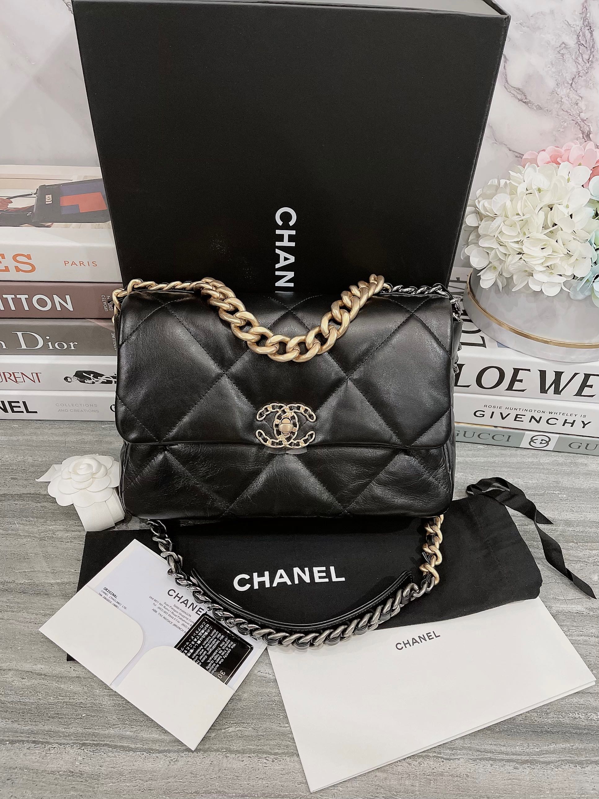 Chanel 19 size 30 hot sale