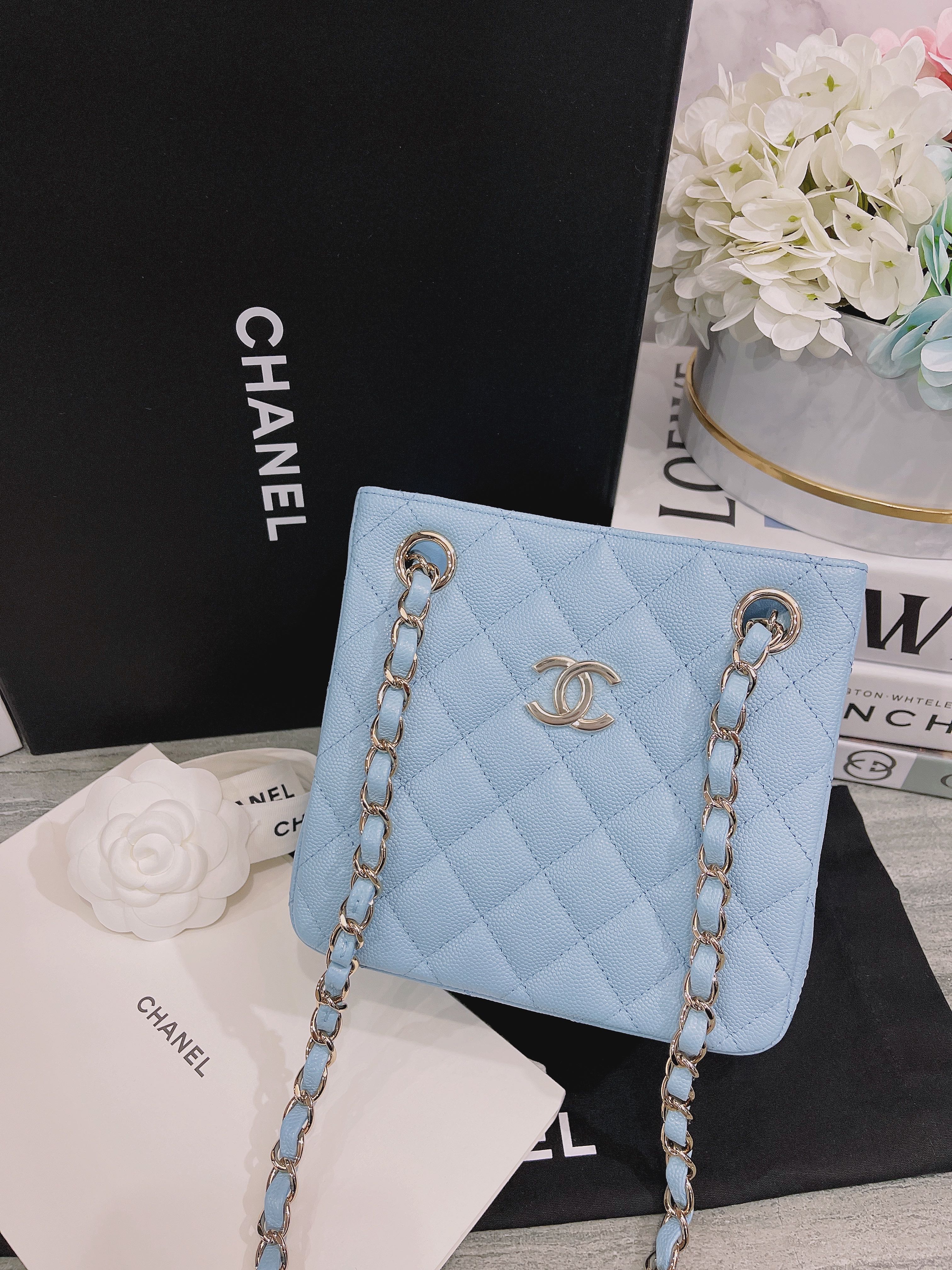 chanel microchip bag