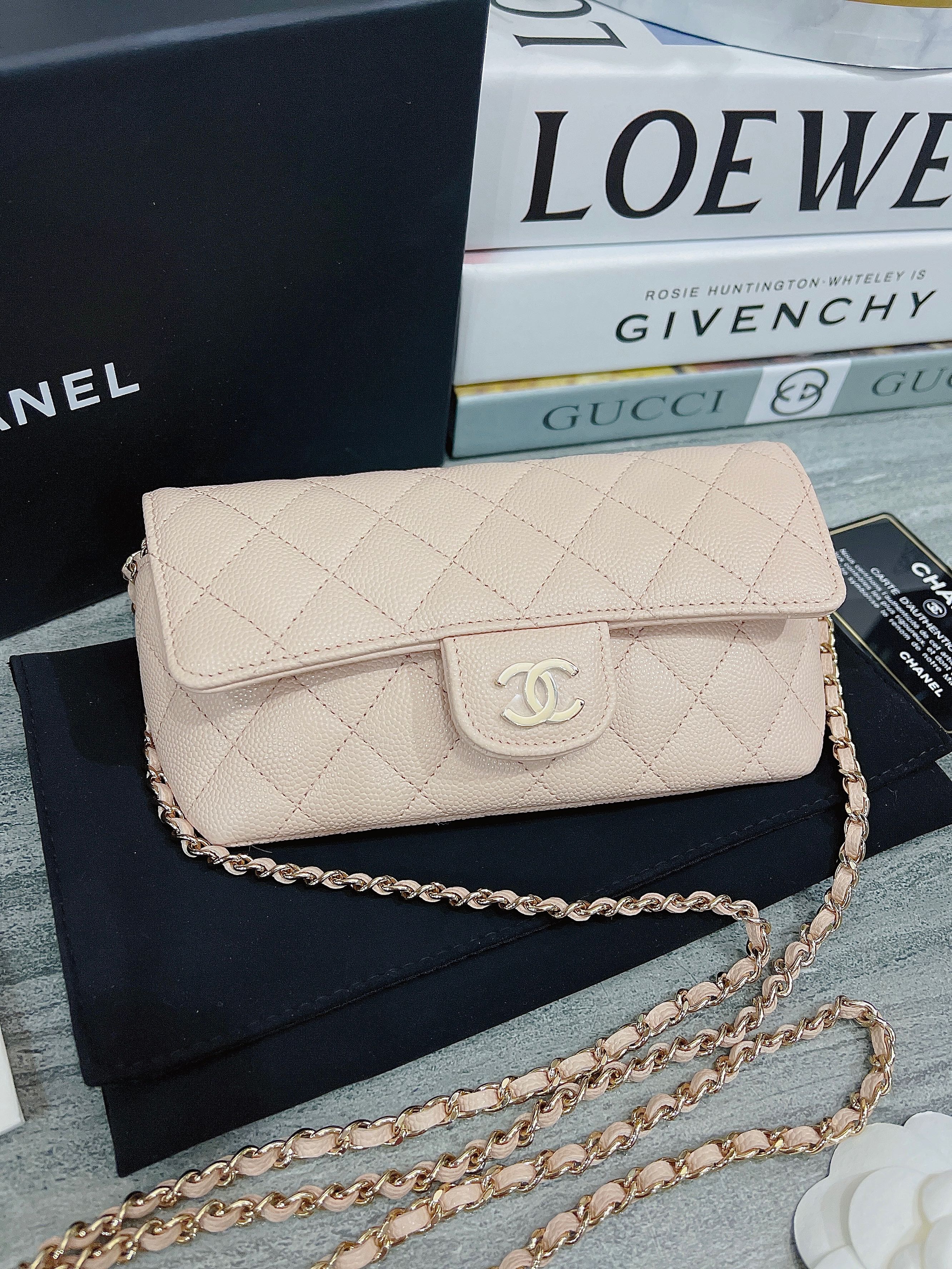 Chanel sunglass bag hotsell