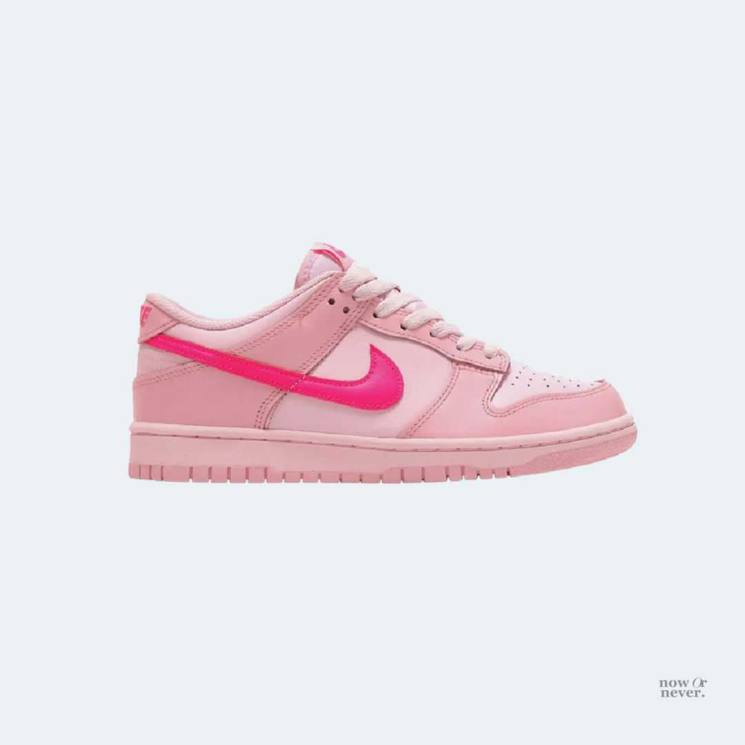 [PRE-ORDER] NIKE DUNK LOW TRIPLE PINK (GS) | LINE SHOPPING