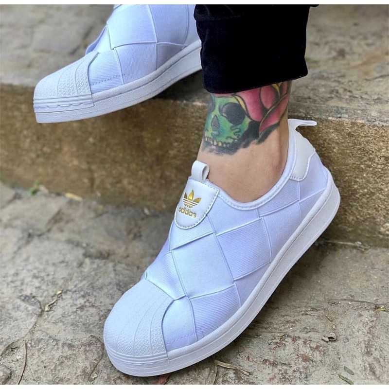 Superstar slip on branco 2025