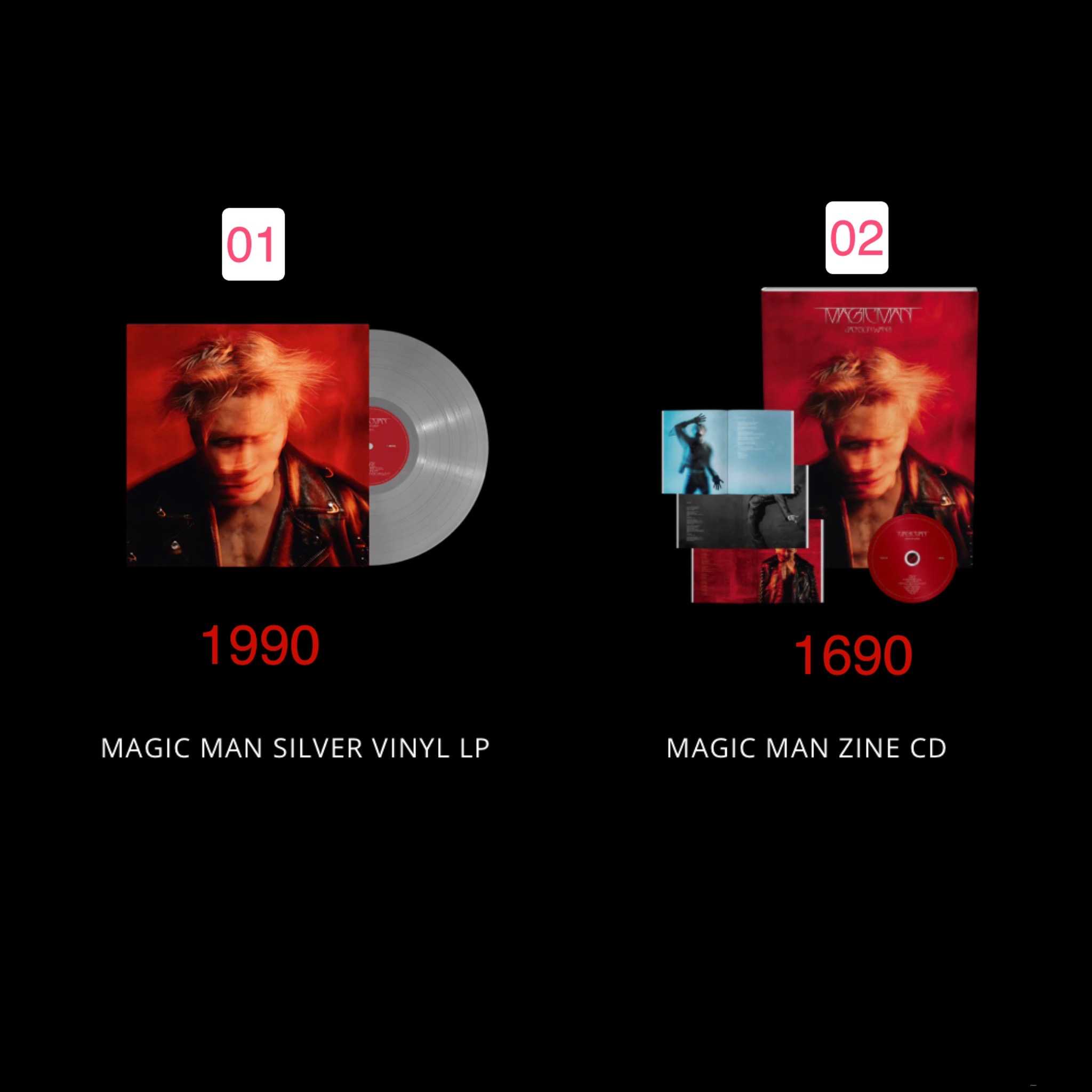 5☆好評Jackson　Wang　MAGIC　MAN　LP　vinyl