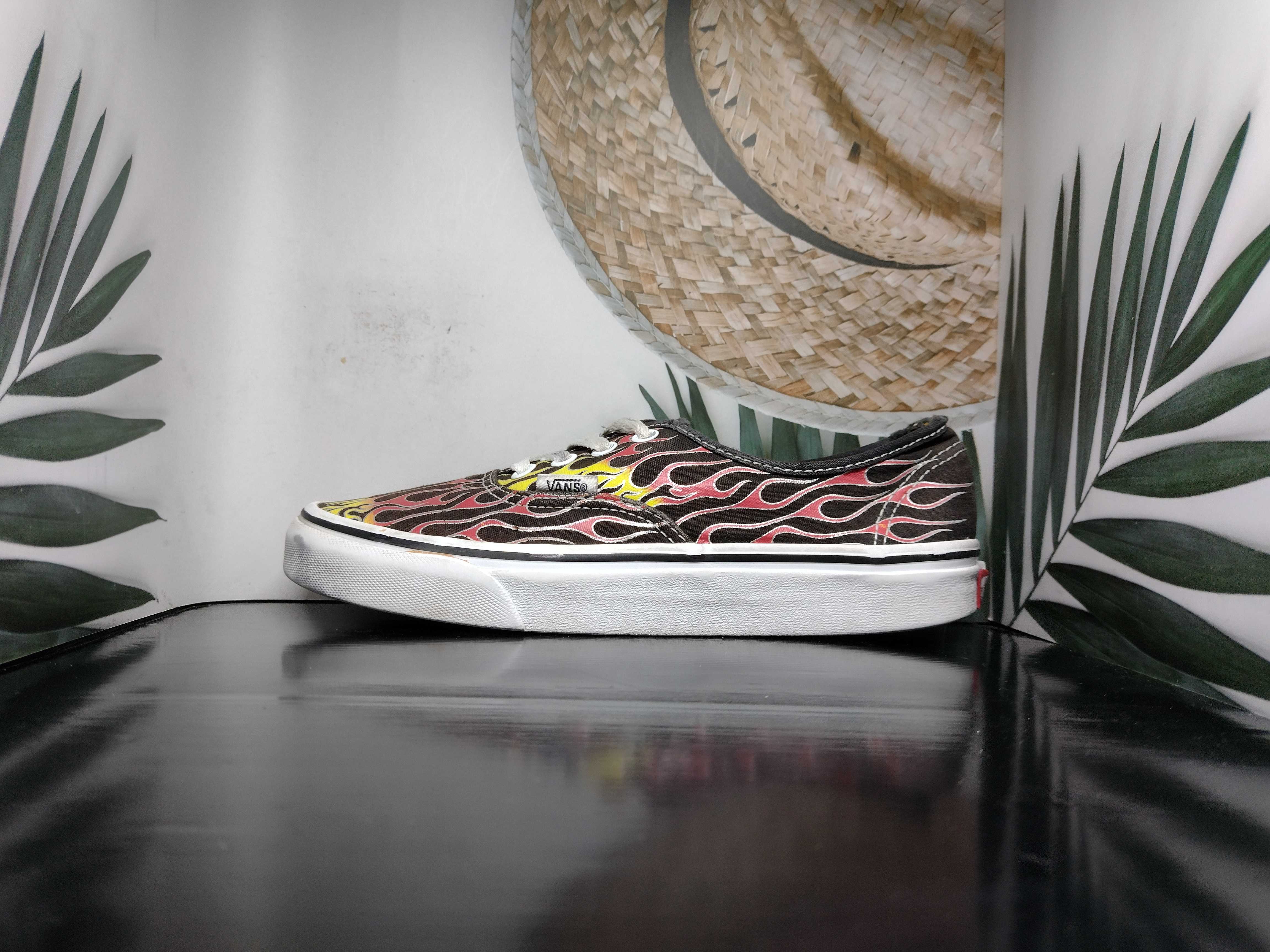 Flame vans authentic deals