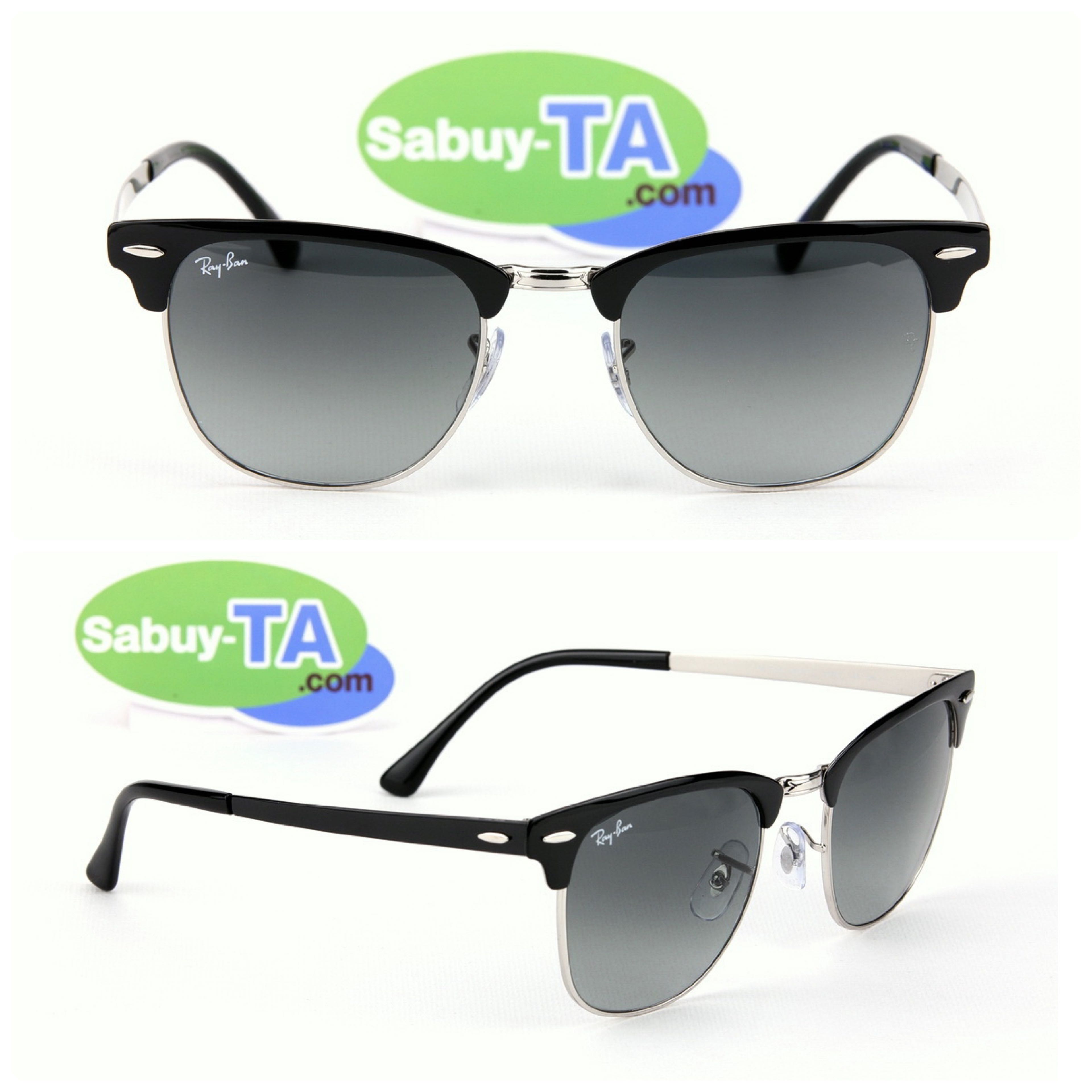 RayBan Clubmaster Metal RB3716 900471 LINE SHOPPING