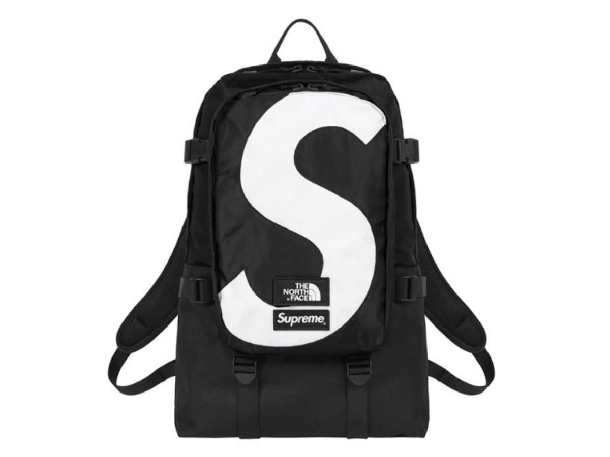 Supreme The North Face S Logo Expedition Backpack Black LINE