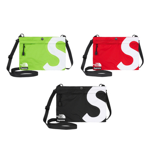 Supreme s discount logo shoulder bag