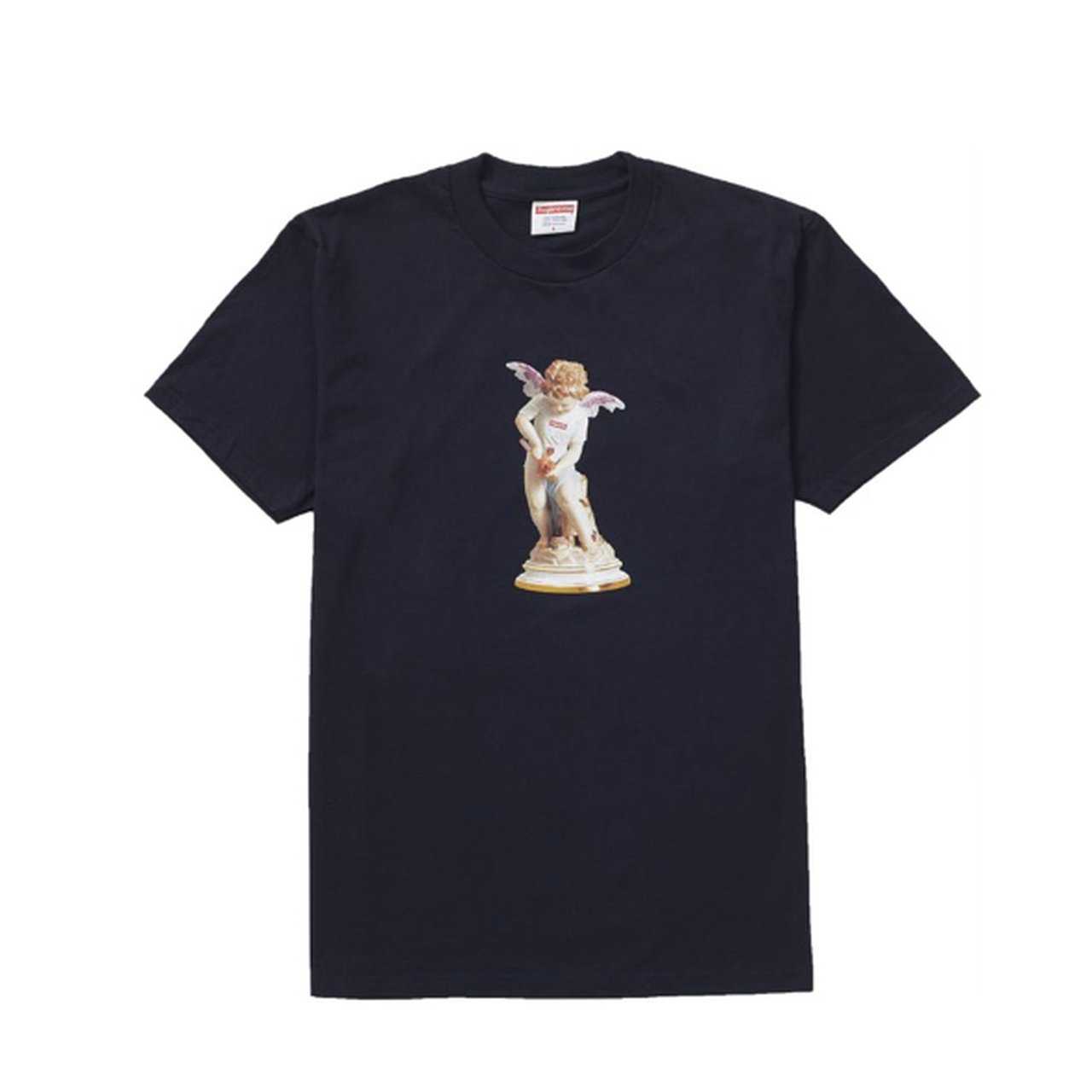 Supreme cupid tee navy hotsell