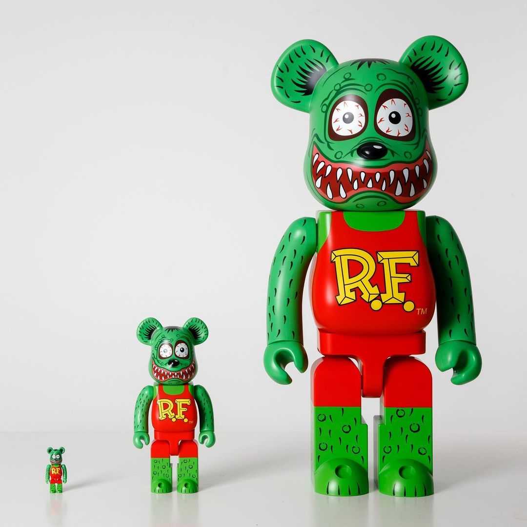 注文割引 BE@RBRICK 400% by RAT FINK(TM) 1000％ Medicom メディコム