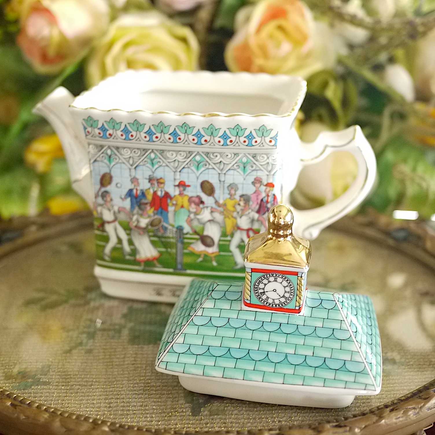 Sadler Championship's Tennis Match Teapot LINE SHOPPING