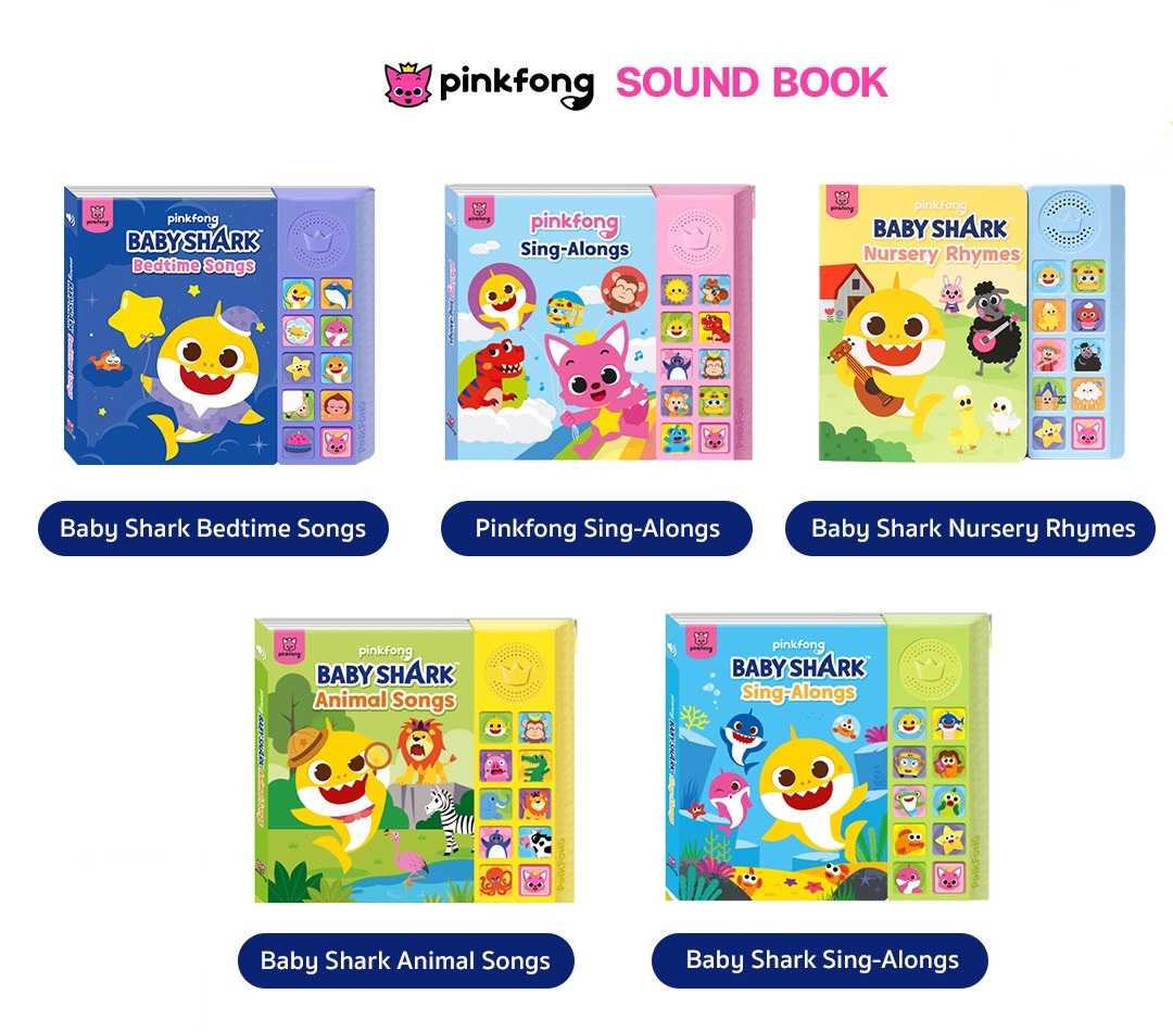 Baby shark book with best sale sound