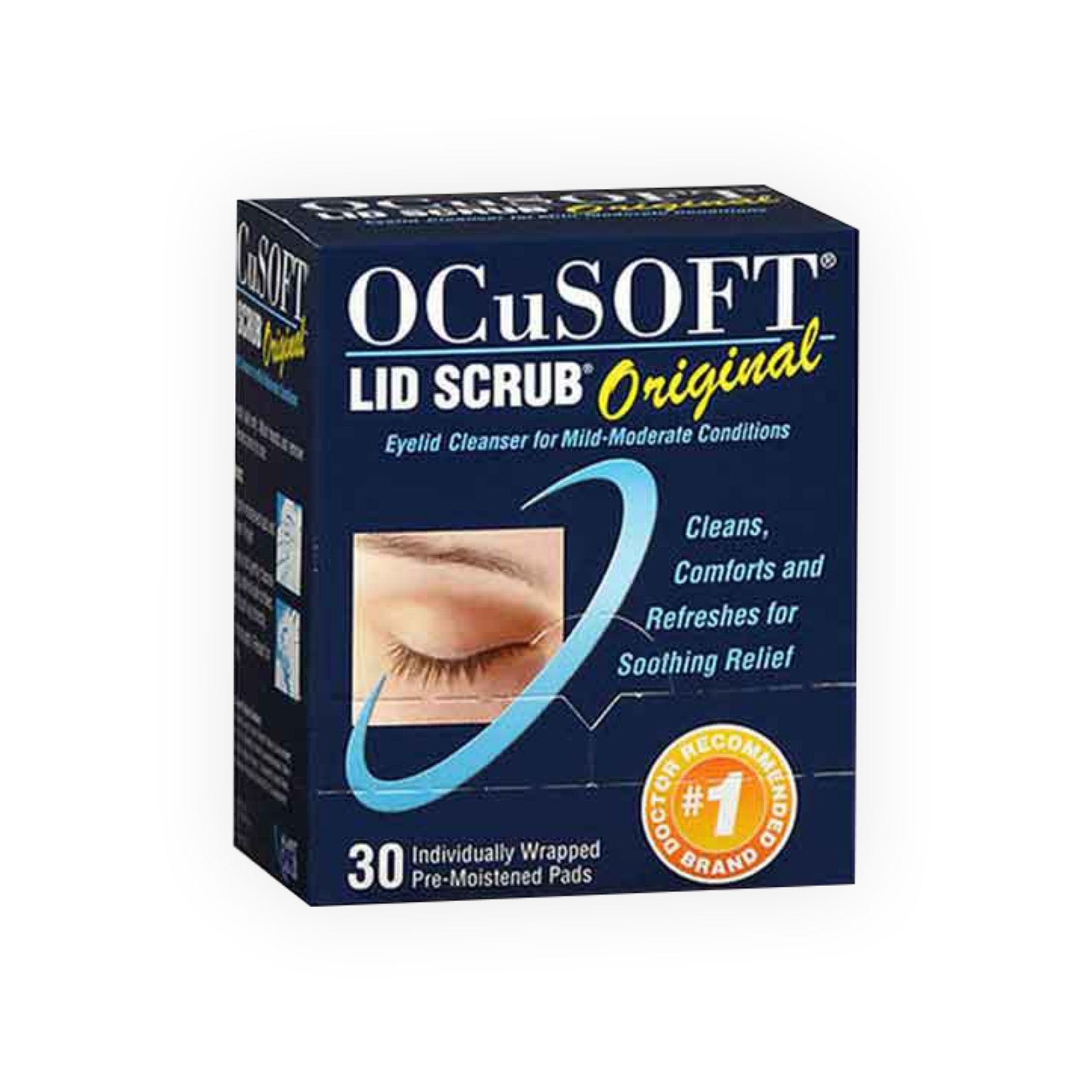 OCuSOFT Lid Scrub Original Pad (สูตรล้างน้ำออก) | LINE SHOPPING
