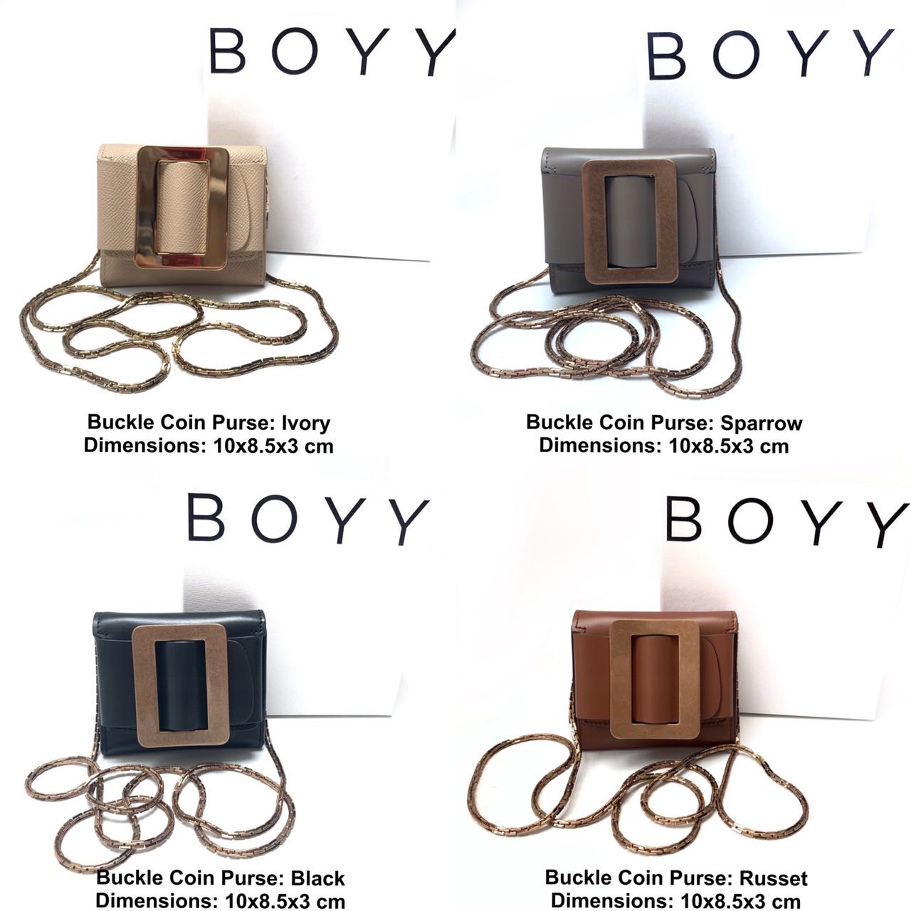 Boyy buckle coin purse clearance