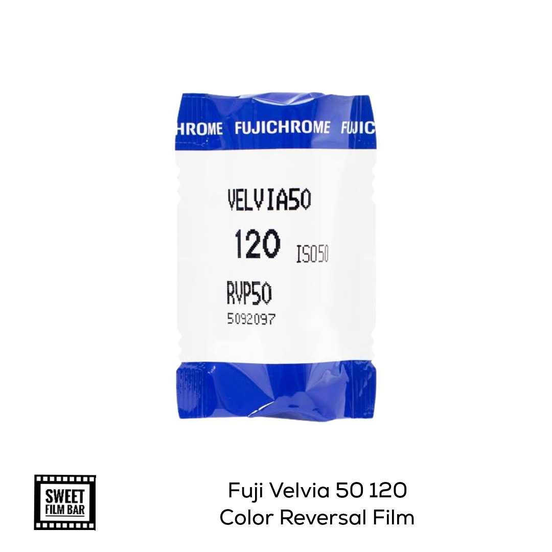 120color] Fuji Velvia 50 120 Color Reversal Film | Exp 2023/09