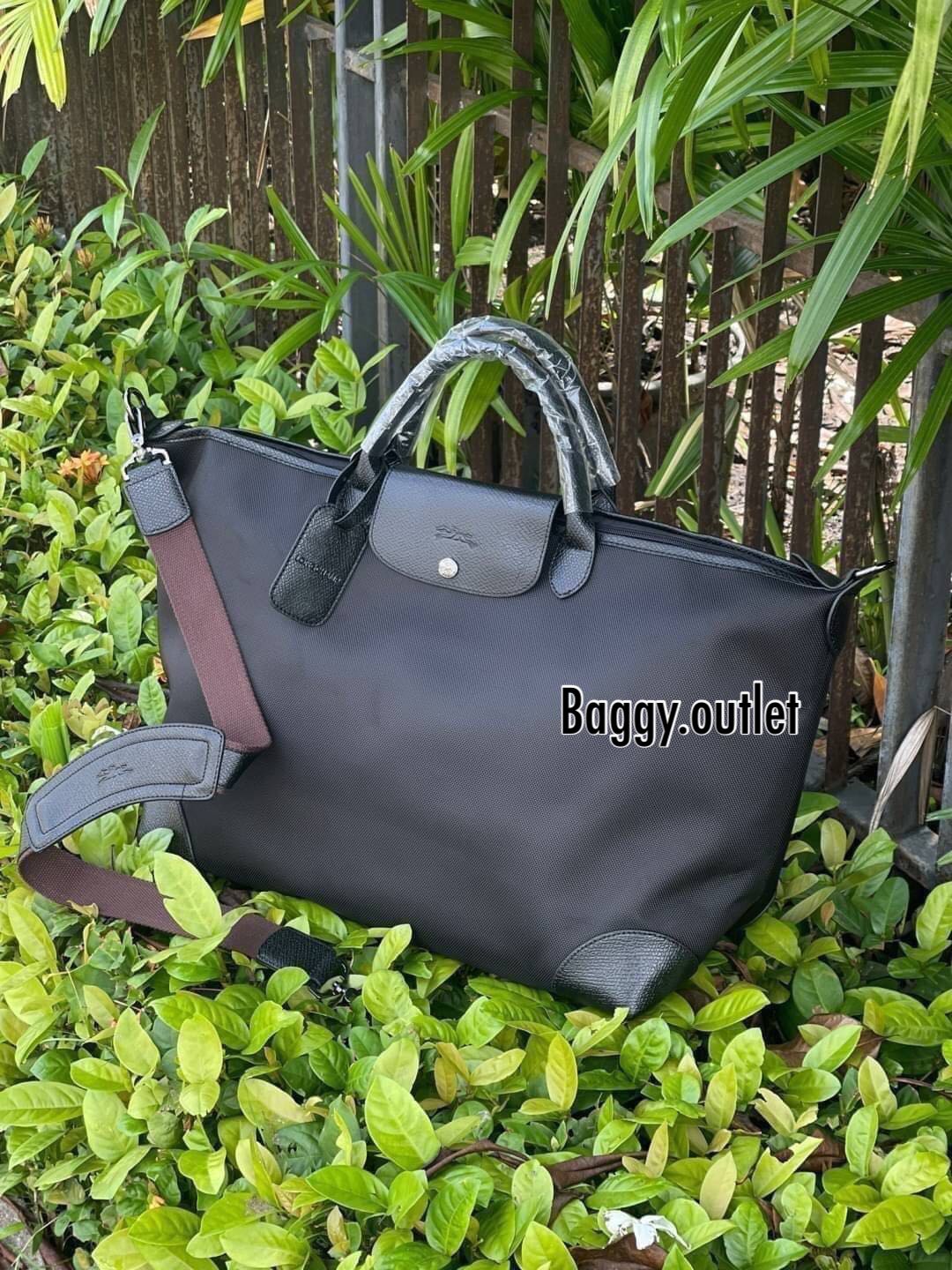 LONGCHAMP BOXFORD TRAVEL BAG L LINE SHOPPING