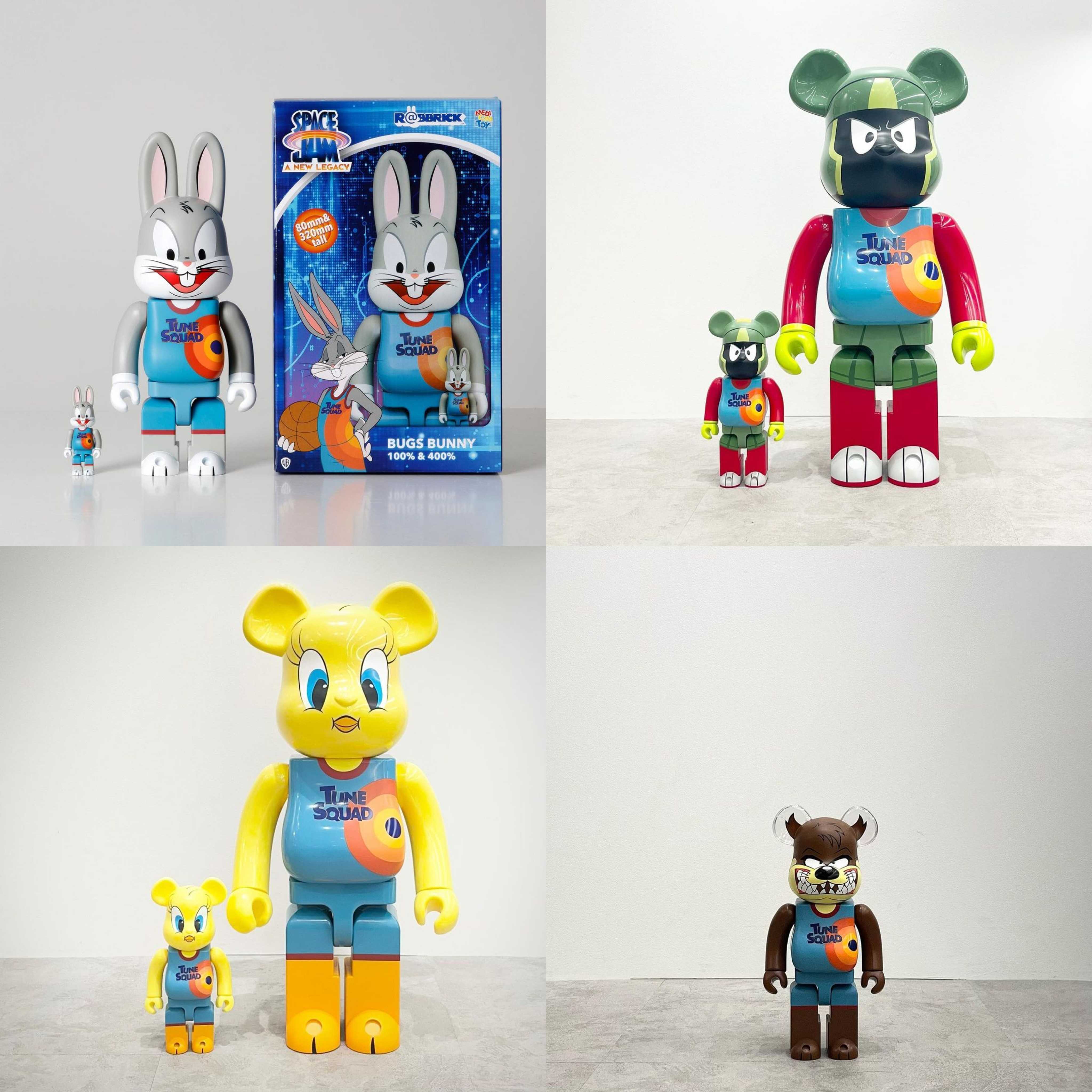 Bearbrick space jam store