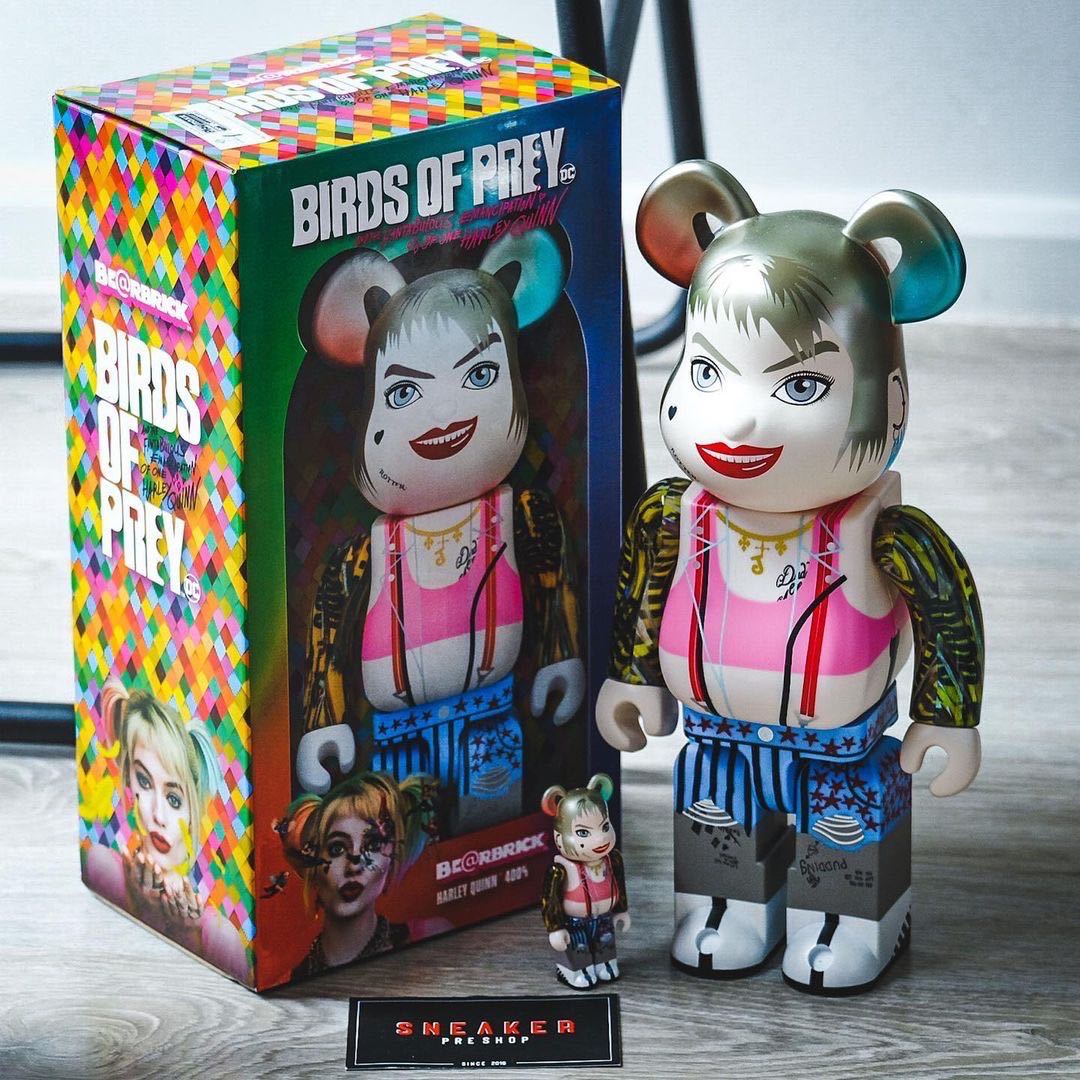 HARLEY QUINN BE@RBRICK 100% 400%