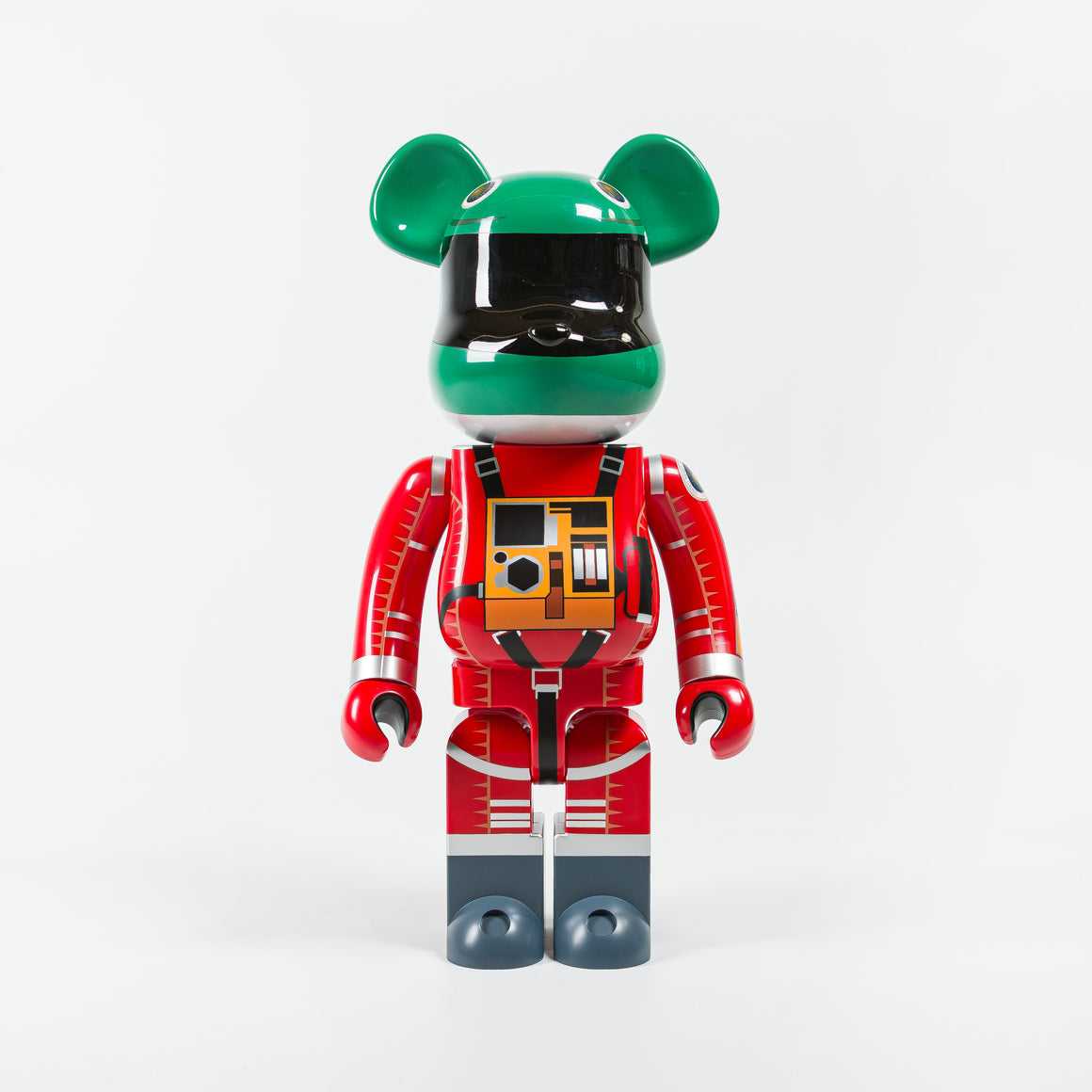 Be@rbrick Space suit green Helmet 1000% | LINE SHOPPING