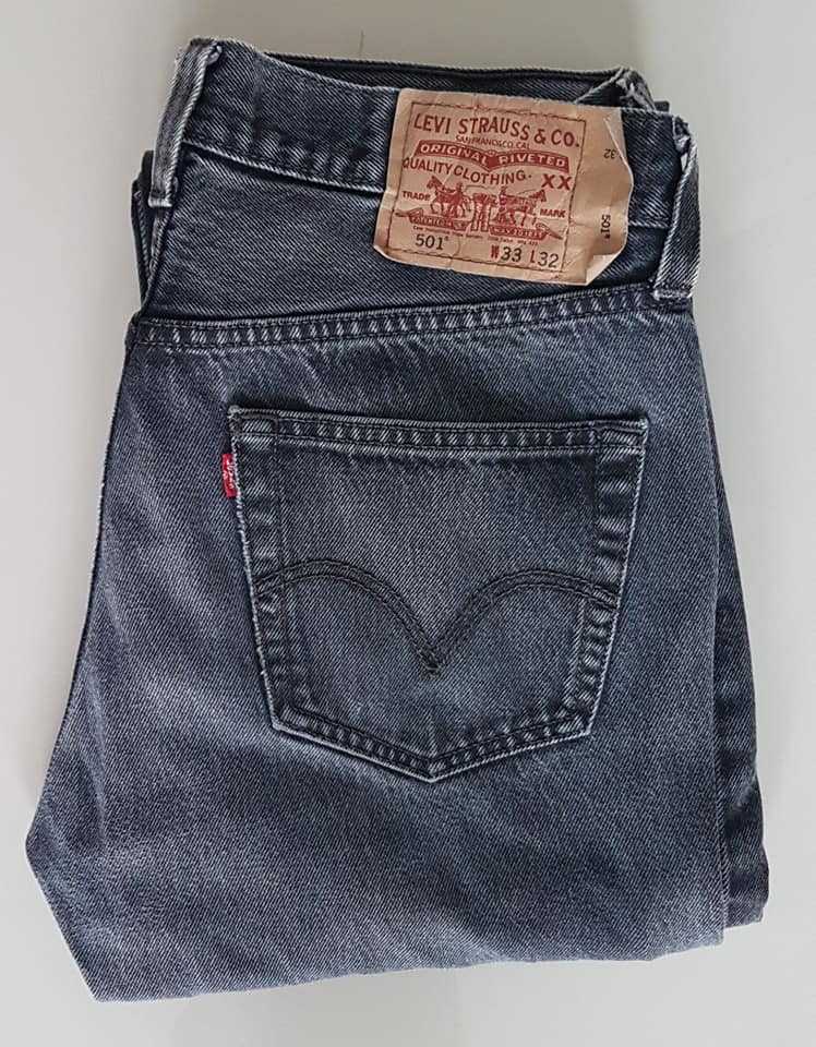 Levis 501 store super black