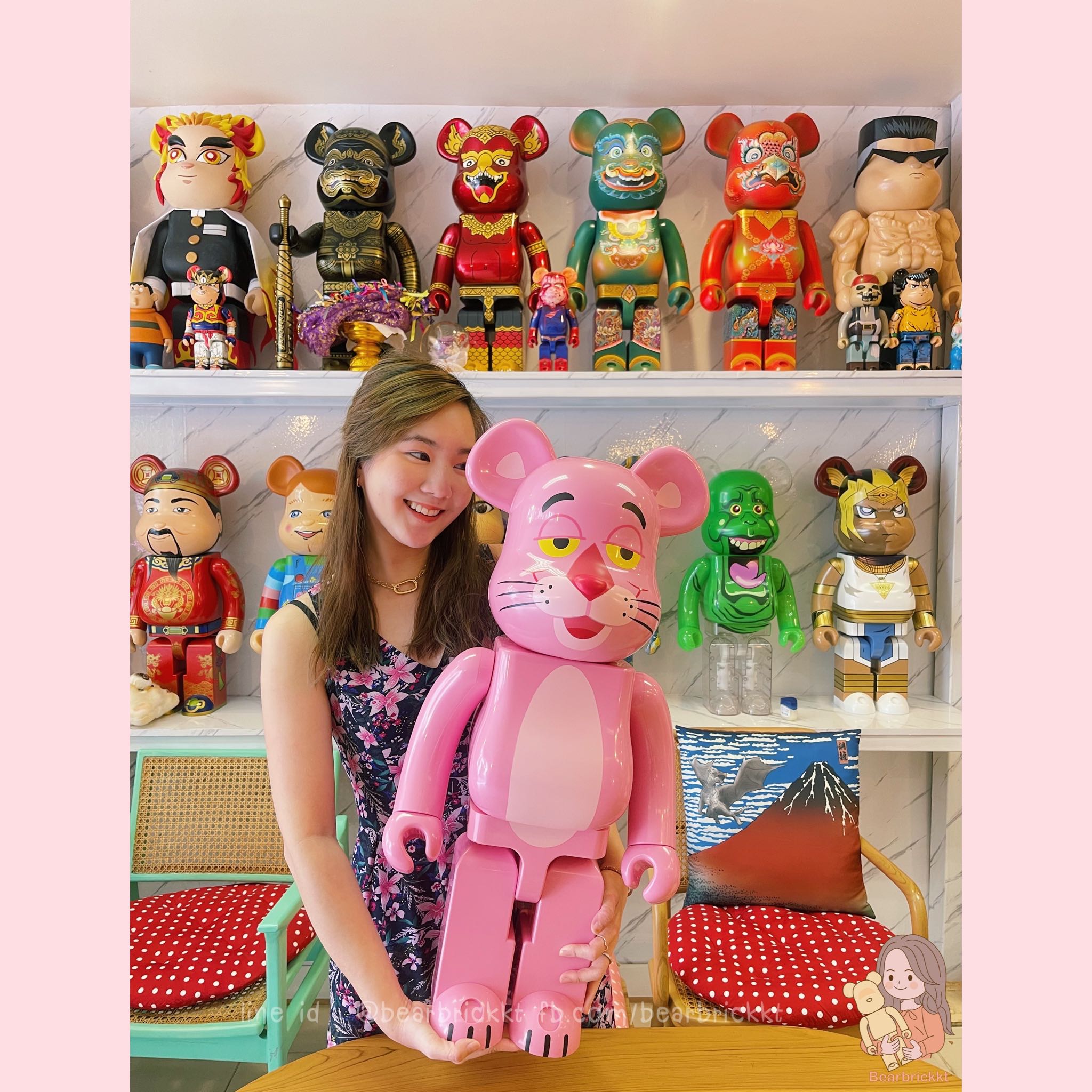 BE@RBRICK PINK PANTHER 1000％ ベアブリック-