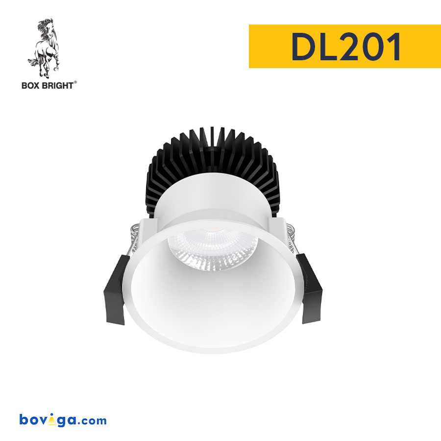 NEW LED Downlight โคมไฟดาวน์ไลท์ LED รุ่น DL201 แบรนด์ BOX BRIGHT