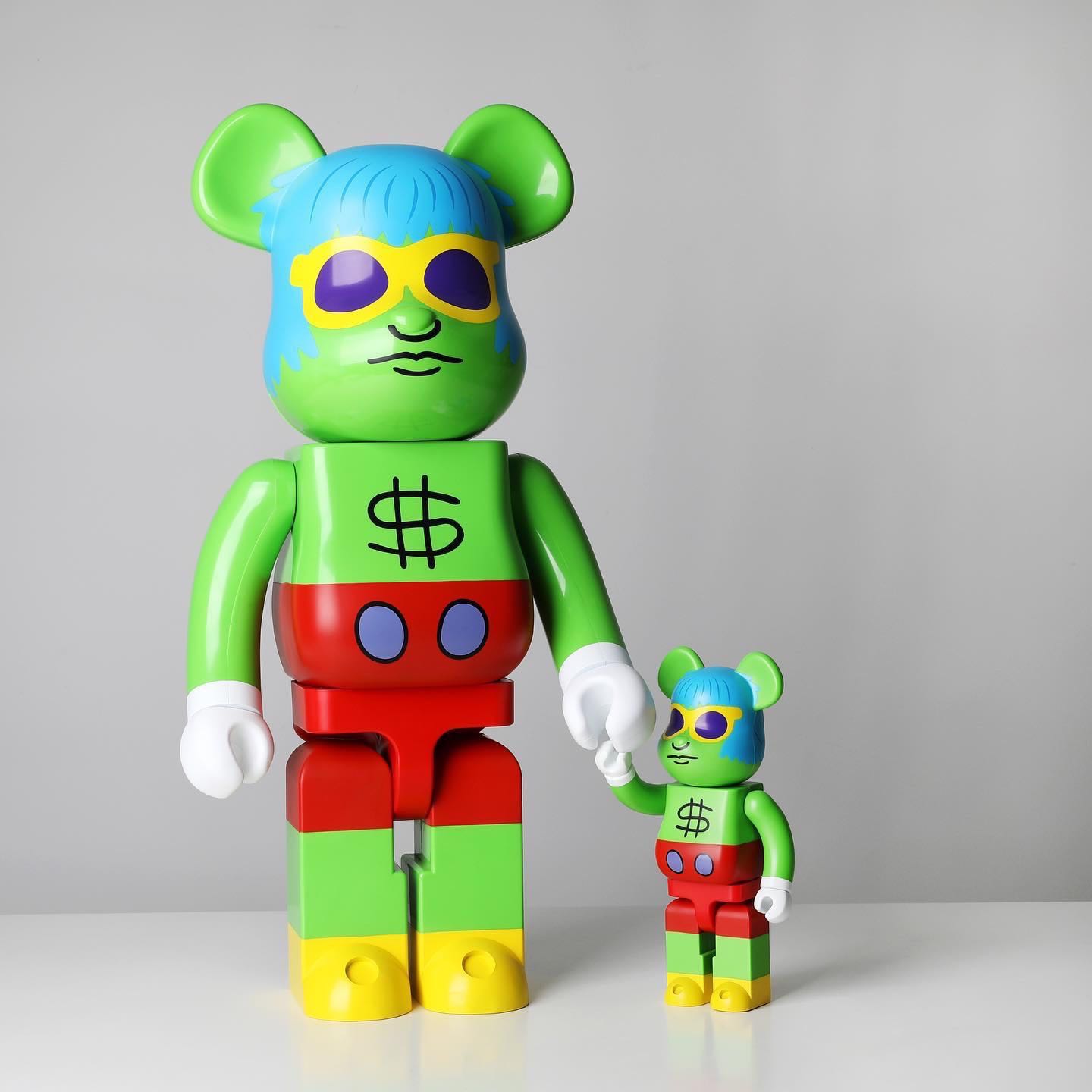 BE@RBRICK Keith Haring Andy Mouse 400% , 1000% | LINE SHOPPING