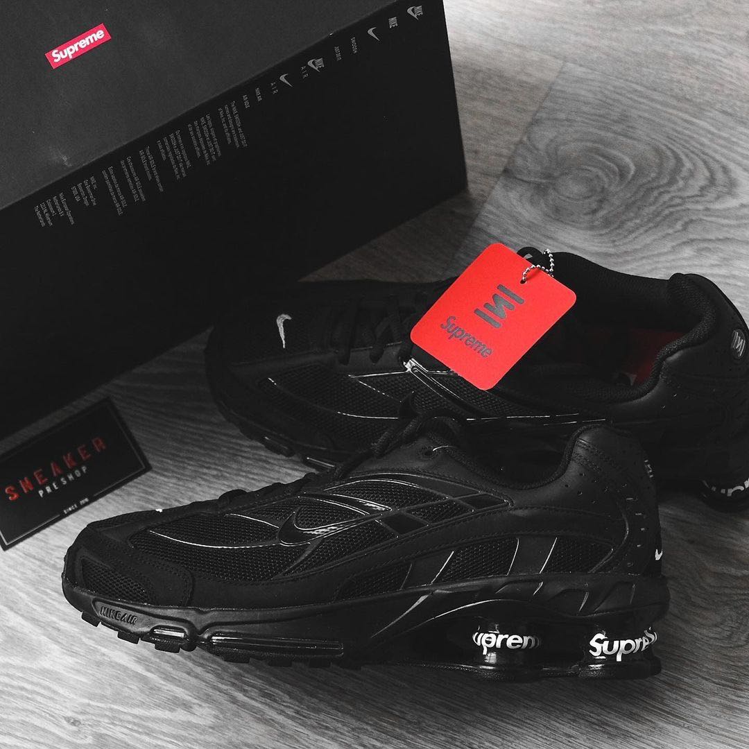 Nike Supreme Shox Ride 2 Black Shoes