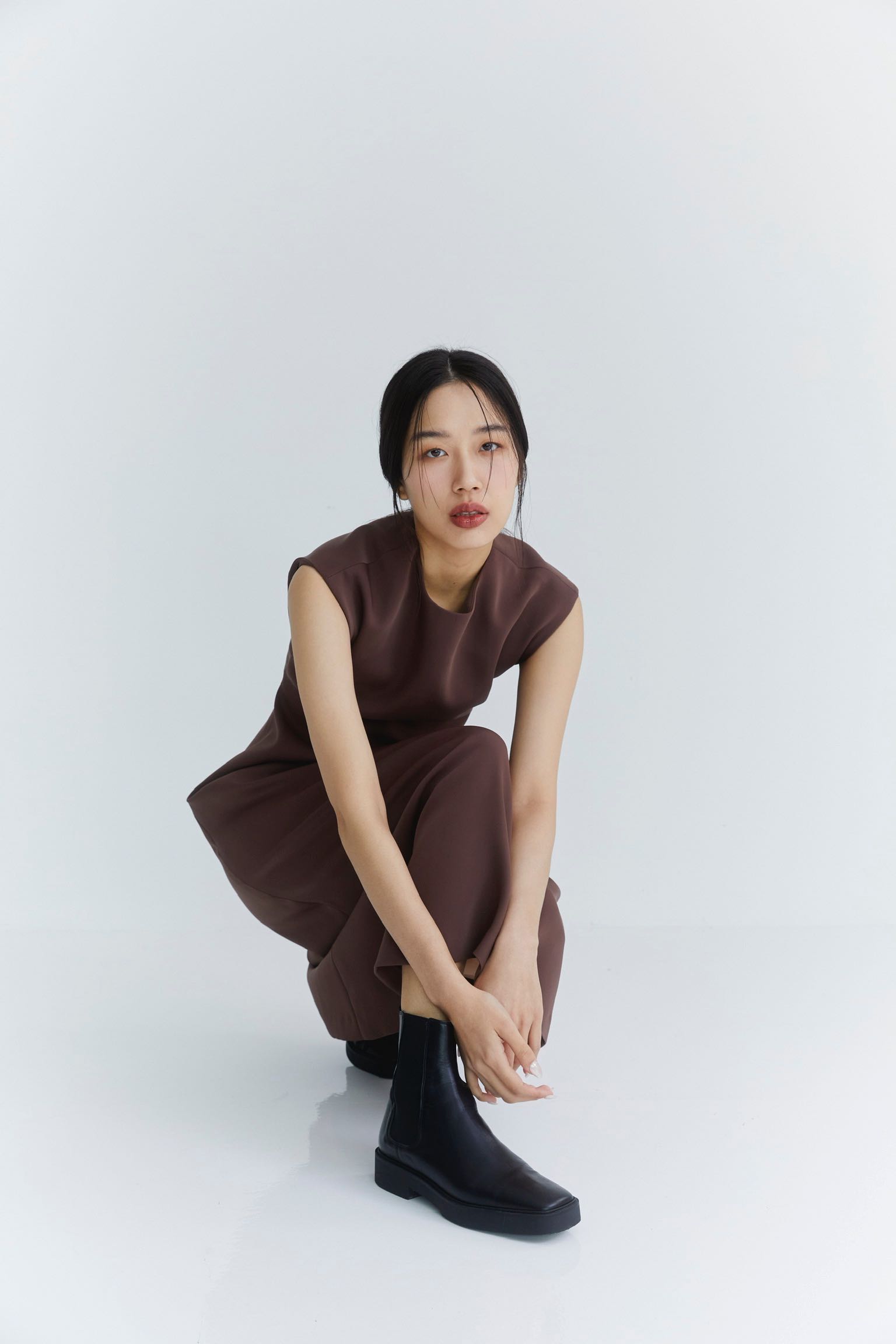 PRE-FALL22 : KITE DRESS - OVALTINE | LINE SHOPPING