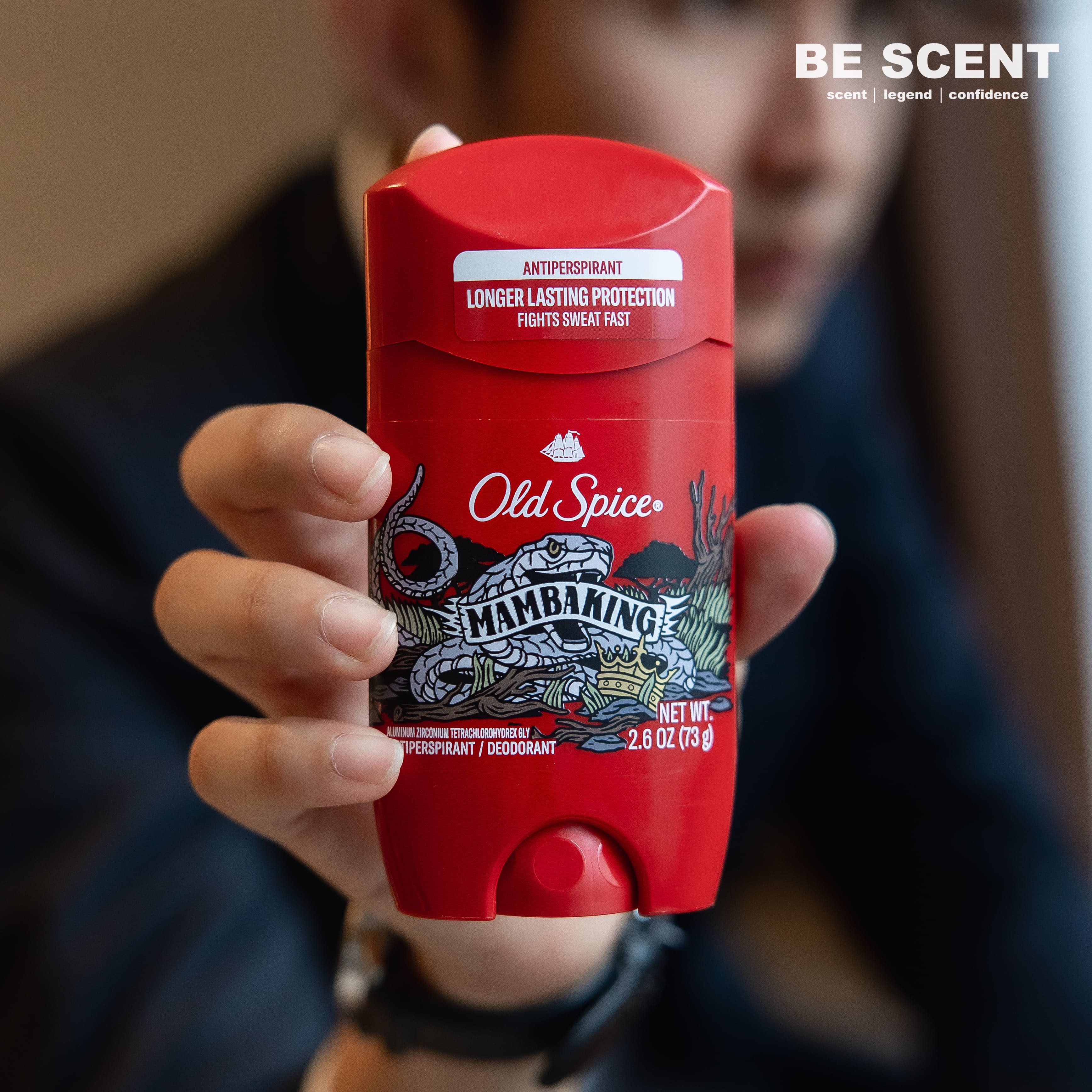 กลิ่น Mambaking เนื้อสีขาว Old Spice สูตรเต่าเปียก กลิ่นหวานละมุนสดชื่น