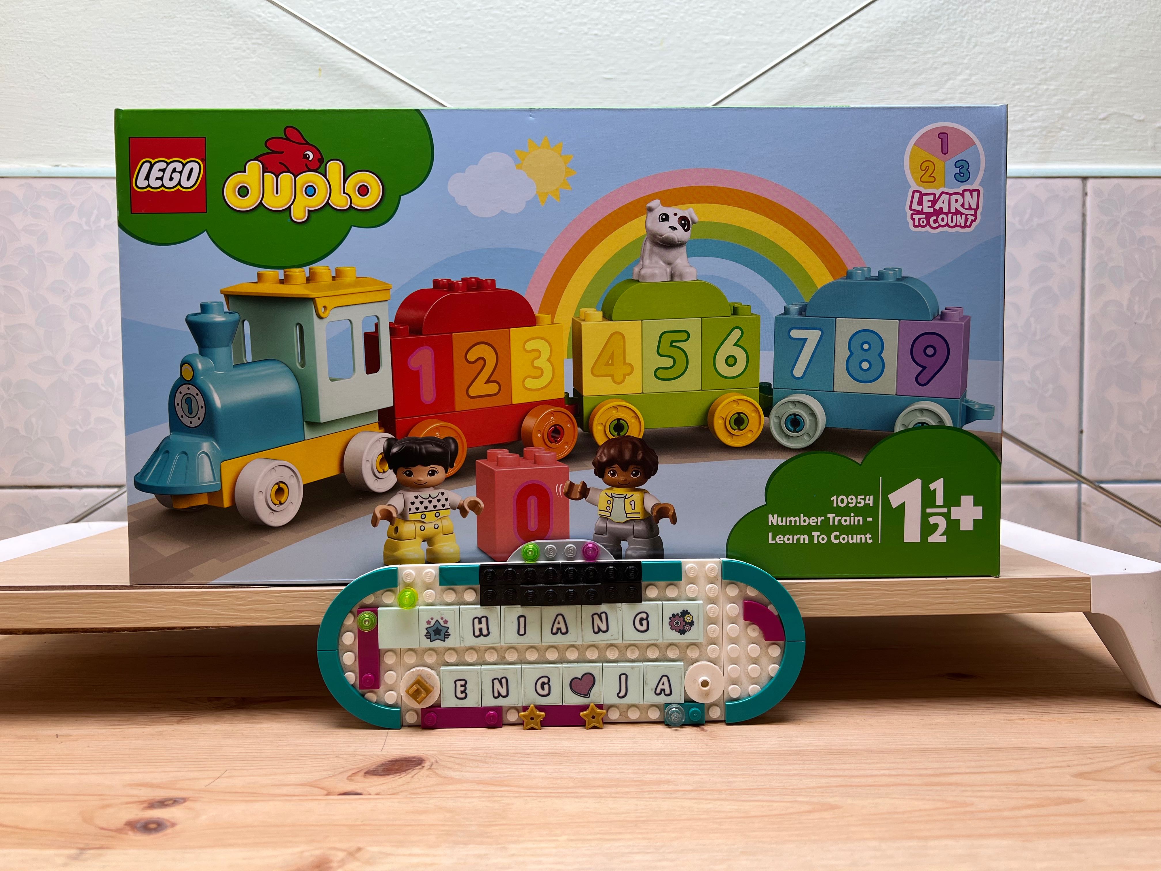Lego learn to count train hot sale