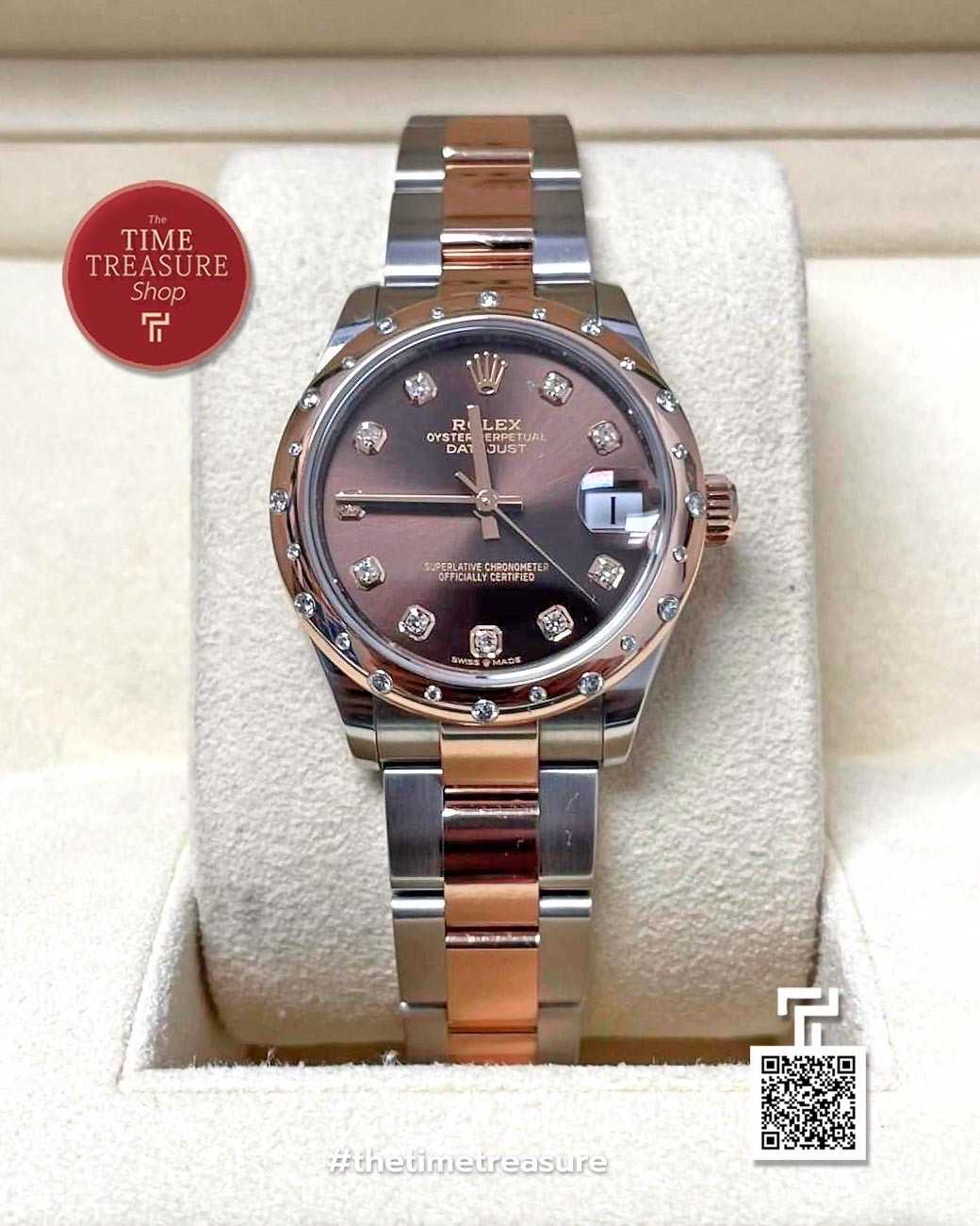 Rolex datejust 31 oystersteel and everose gold price best sale