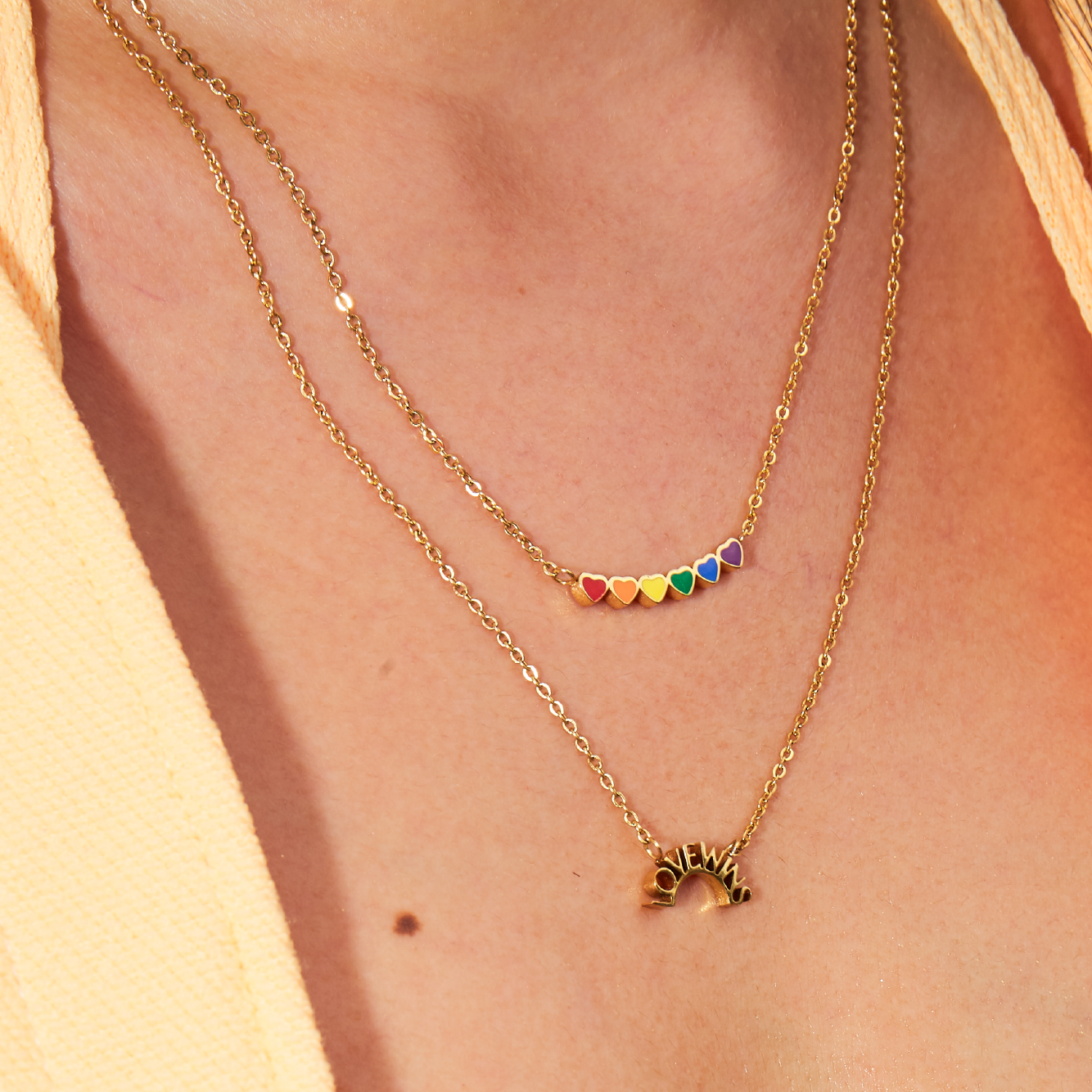 Love discount wins necklace
