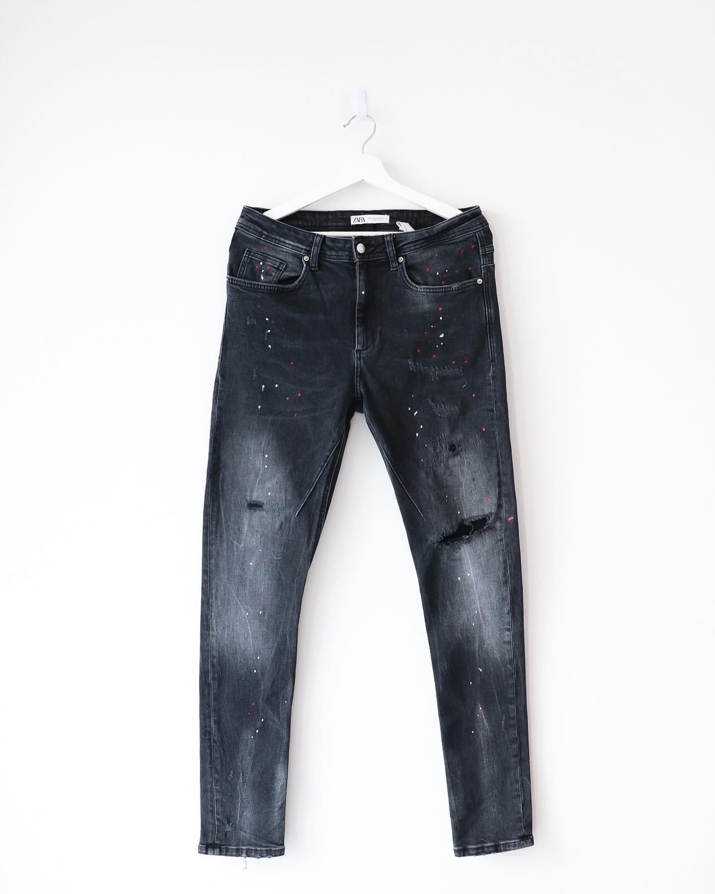 Zara man shop denim wear