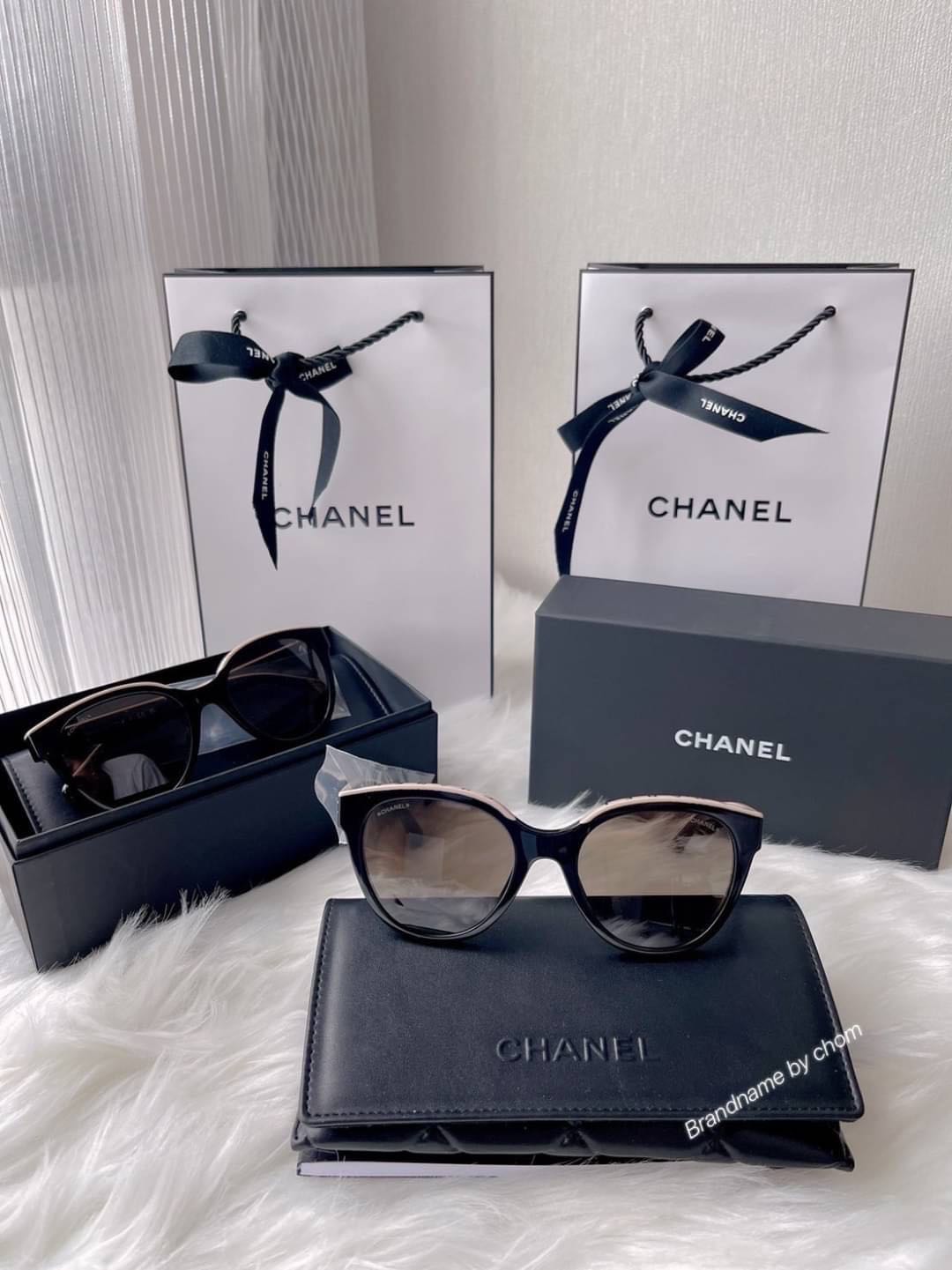 Shop CHANEL Round Sunglasses by kiaraninth